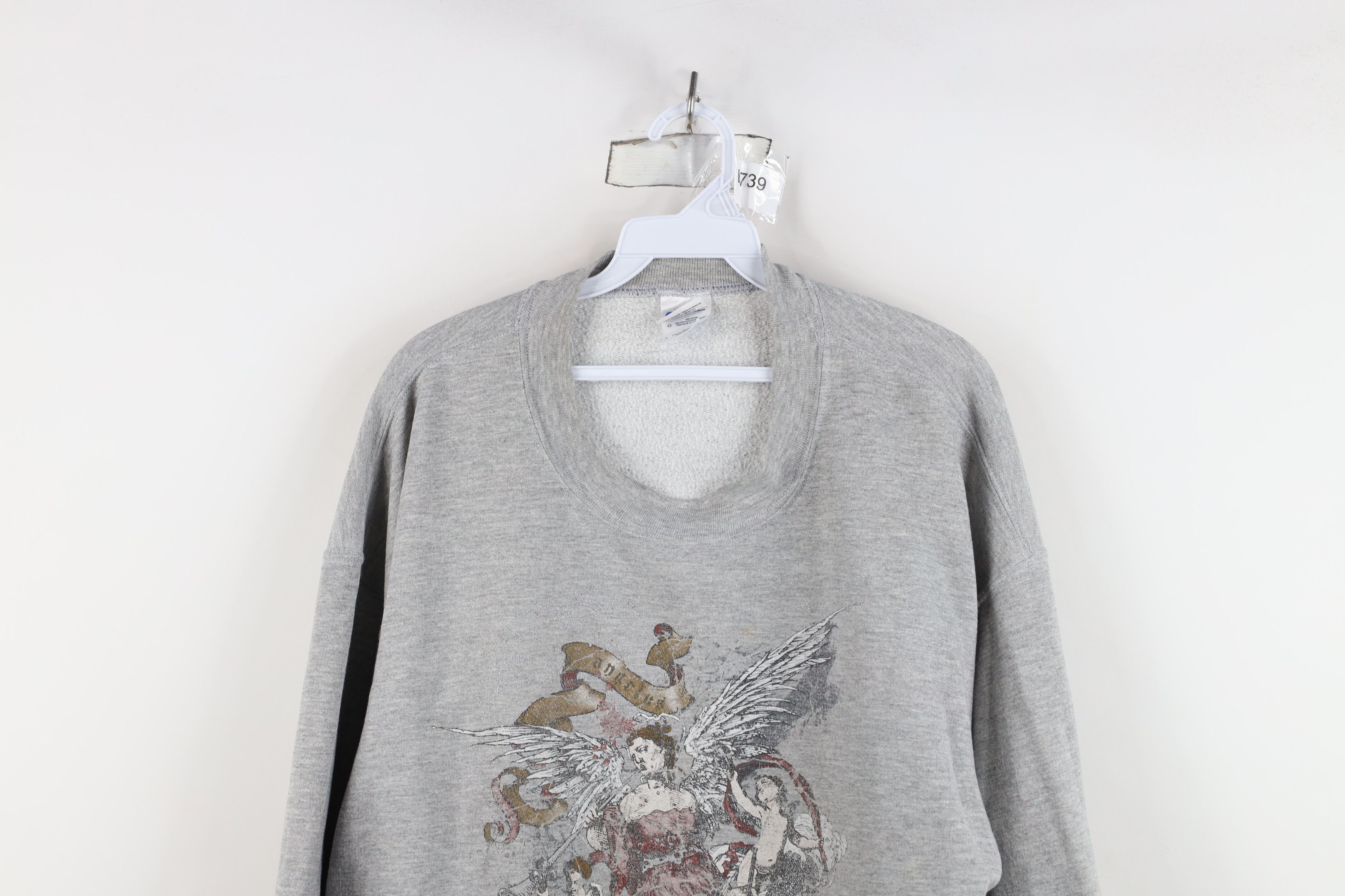 Vintage Vintage 90s Streetwear Angel UFC MMA Fighting Sweatshirt Size US L / EU 52-54 / 3 - 2 Thumbnail