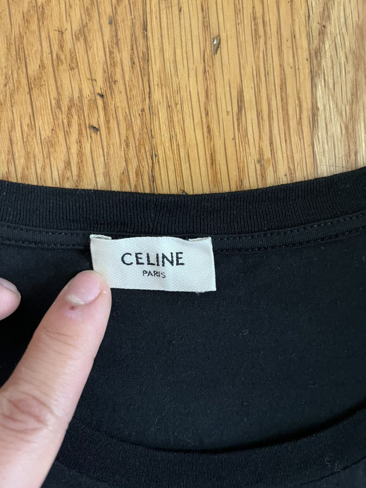 Celine Hedi Slimane Celine Invitation t-shirt Size US M / EU 48-50 / 2 - 3 Thumbnail