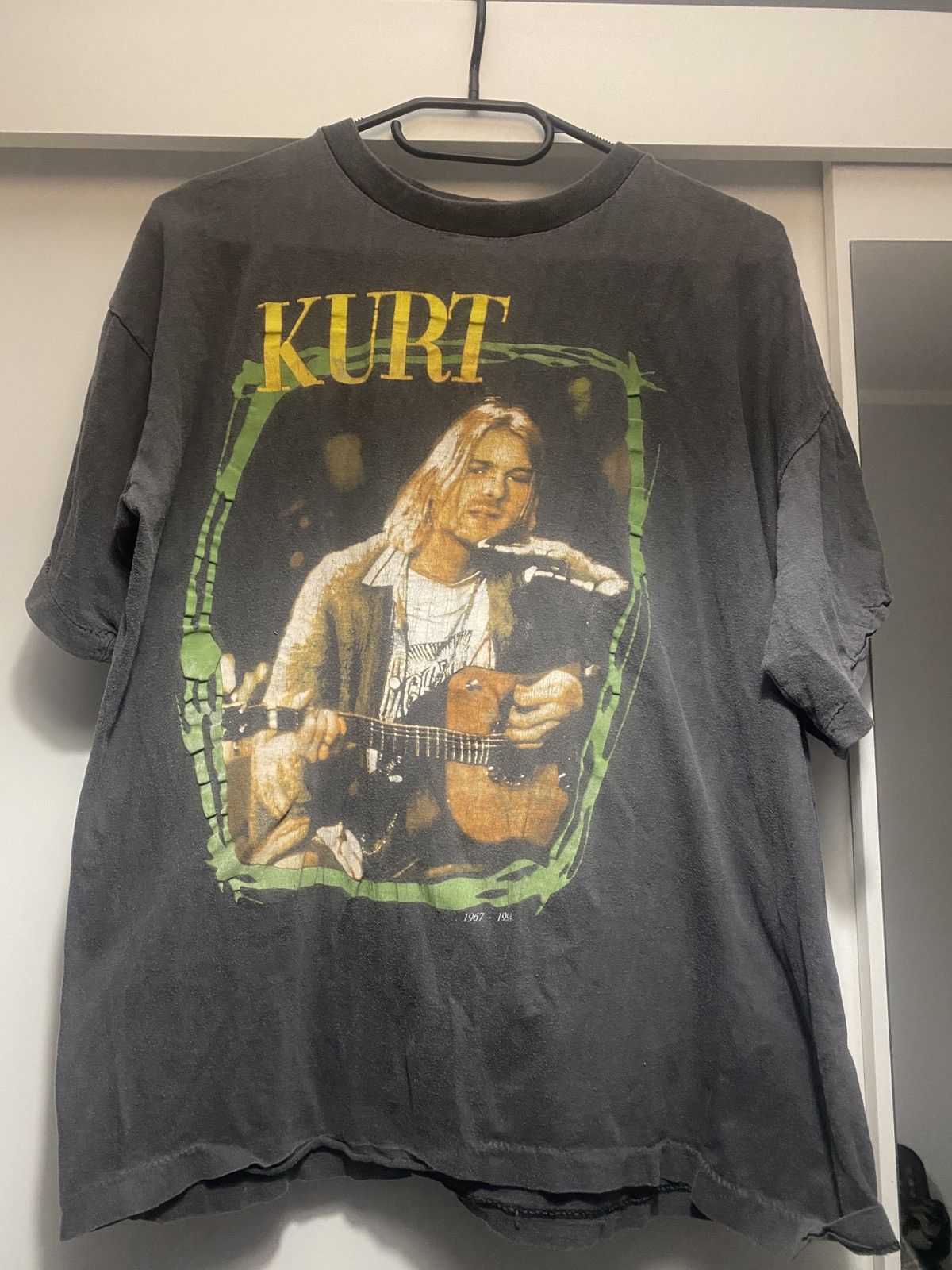 Nirvana Nirvana kurt cobain ultra rare two sided single stitch 90s Size US L / EU 52-54 / 3 - 1 Thumbnail