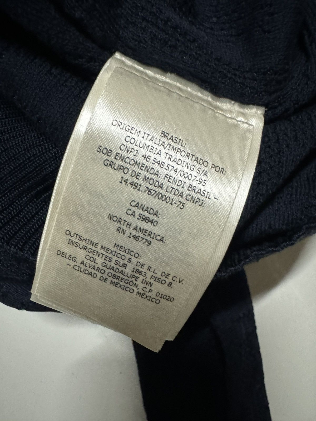 Fendi Sweater Blue Fabric Jumper Shirt Long Sleeve Size S / US 4 / IT 40 - 12 Thumbnail