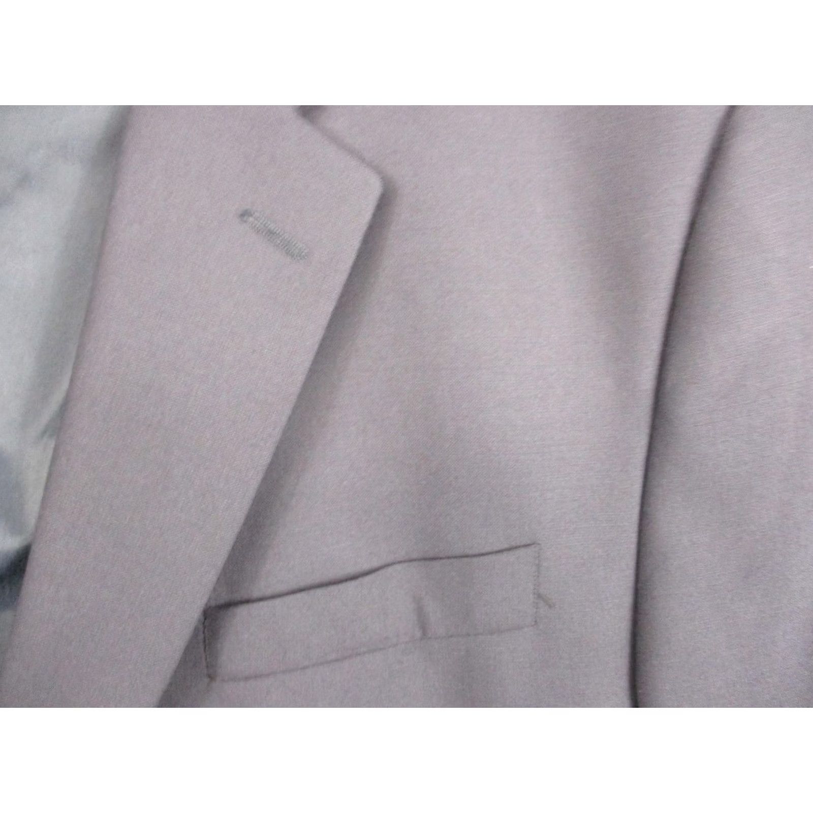Ralph Lauren Lauren Ralph Lauren Blazer Mens 44L Navy Wool Blend Gold Crest Buttons 2 Button Size 44R - 2 Thumbnail