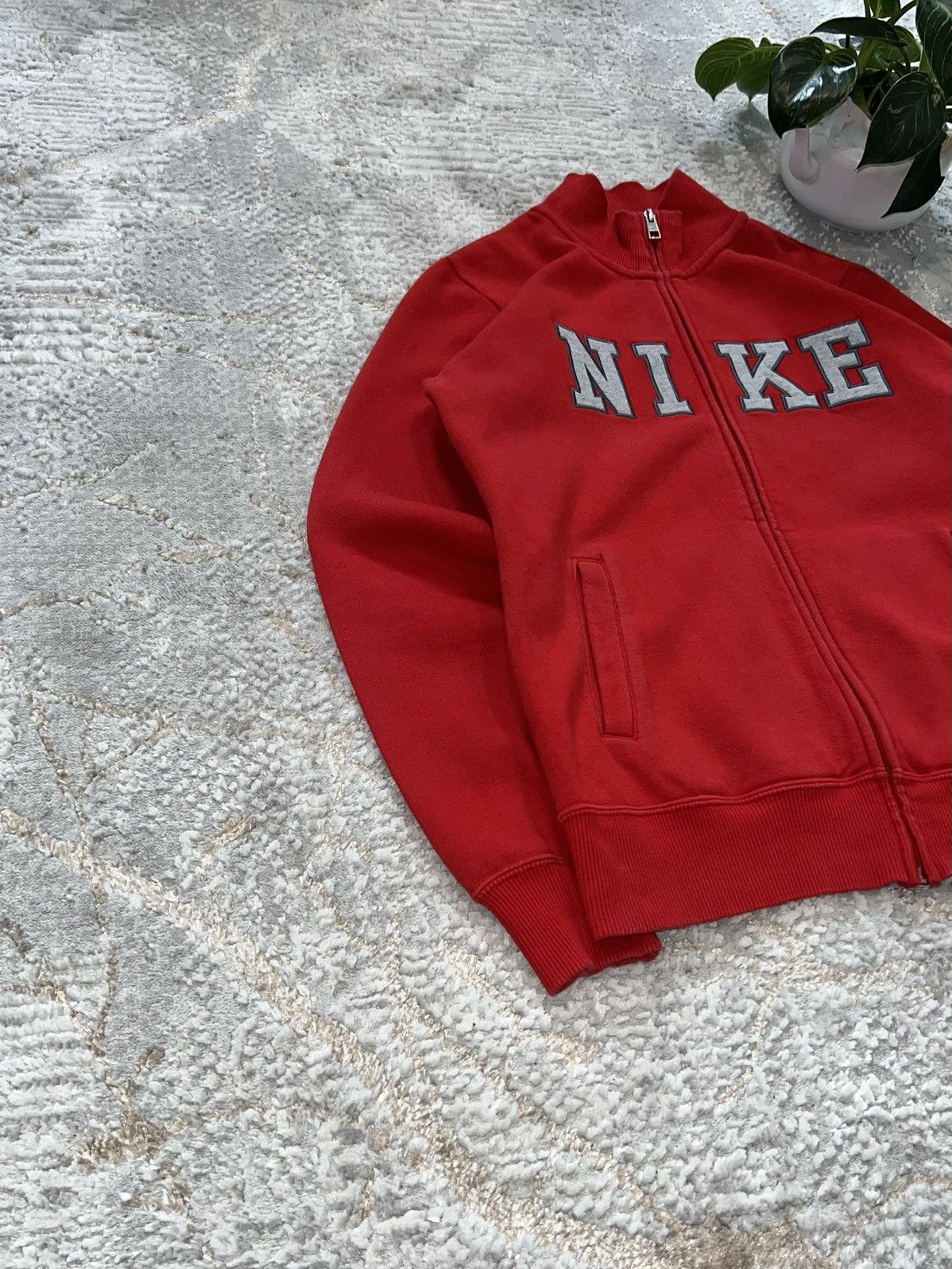 Nike × Vintage NIKE VINTAGE 00S BIG LOGO ZIP SWEATSHIRT Y2K CREWNECK Size US M / EU 48-50 / 2 - 3 Thumbnail