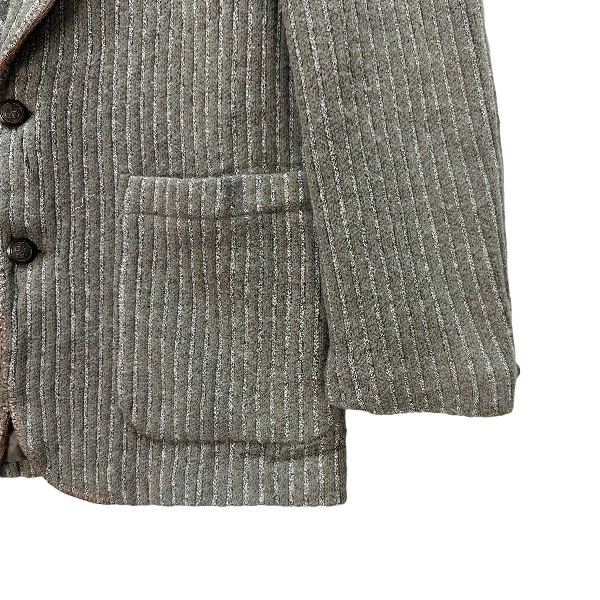 Valentino VALENTINO GARAVANI SPORT STRIPED CASUAL JACKET #8318-003 Size US M / EU 48-50 / 2 - 5 Thumbnail