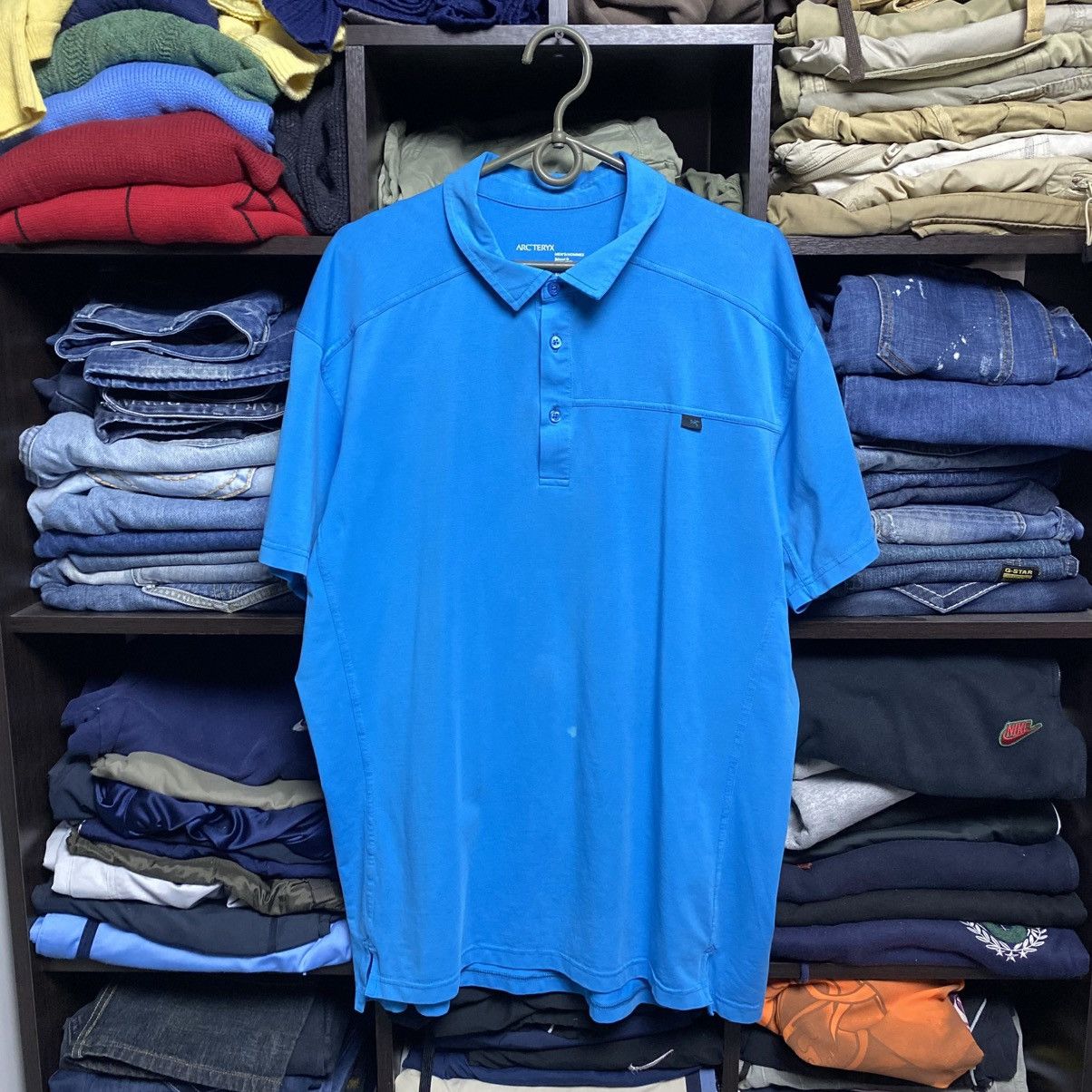 Arc'teryx Luxury Arcteryx Small logo outdoor y2k streetwear polo Size US XL / EU 56 / 4 - 1 Thumbnail