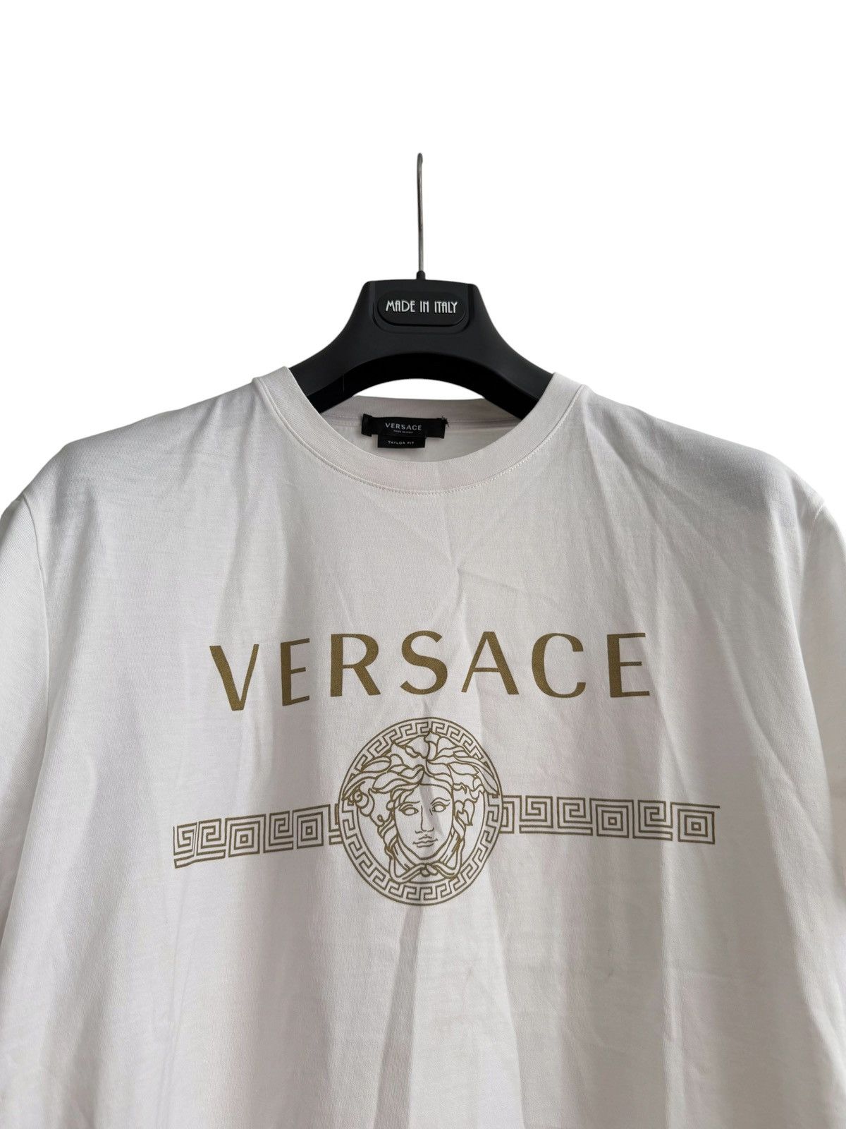 Versace Versace Gold Medusa Logo T-Shirt Size US XL / EU 56 / 4 - 2 Thumbnail