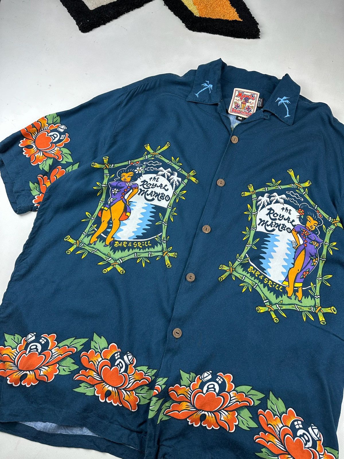 Mambo vintage mambo shirt the royal mambo Tiger and sexy lady Size US M / EU 48-50 / 2 - 9 Thumbnail