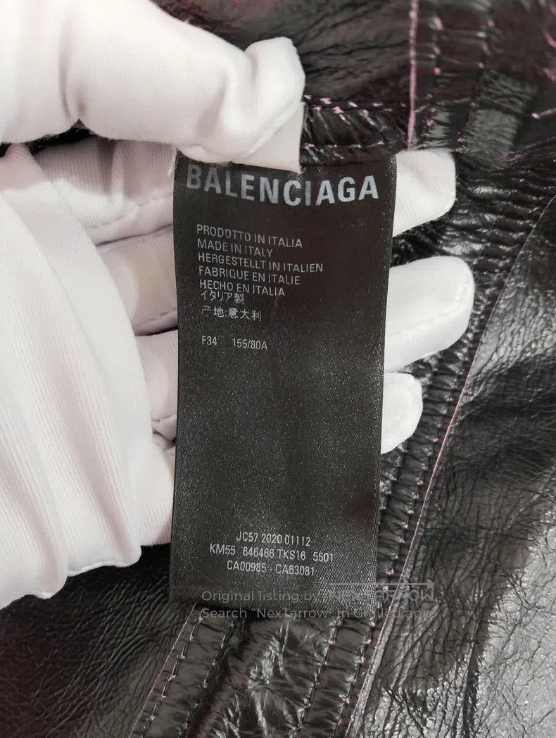 Balenciaga Balenciaga Leather jacket Size XXS / US 00 / IT 34 - 6 Thumbnail