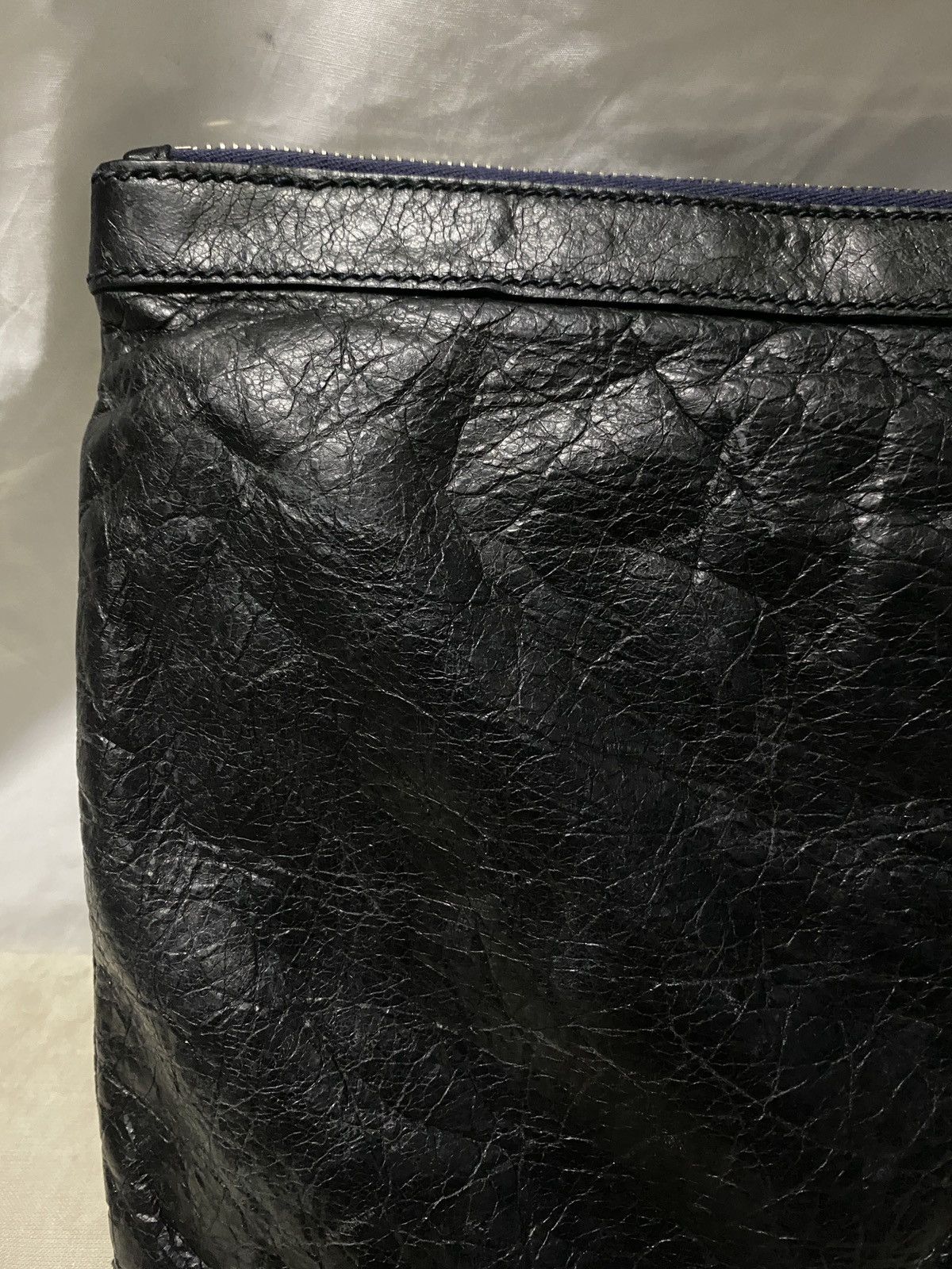 Balenciaga Balenciaga - 2000’s - Lambskin Leather City Clip Clutch Bag Size ONE SIZE - 8 Thumbnail