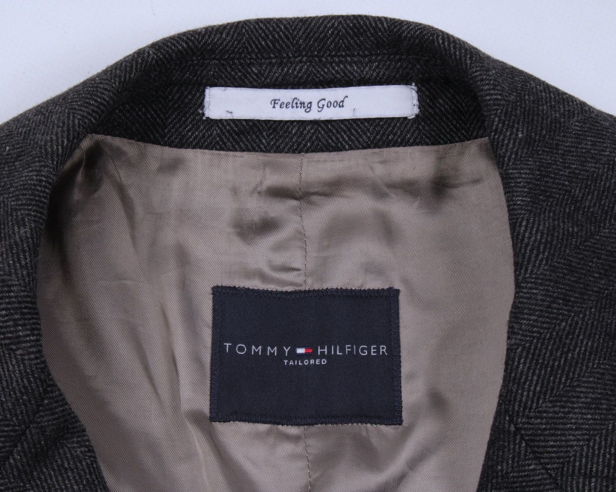 Designer × Tommy Hilfiger × Vintage TOMMY HILFIGER Tailored Feeling Wool Blend Potters Long Coat Size US S / EU 44-46 / 1 - 17 Thumbnail
