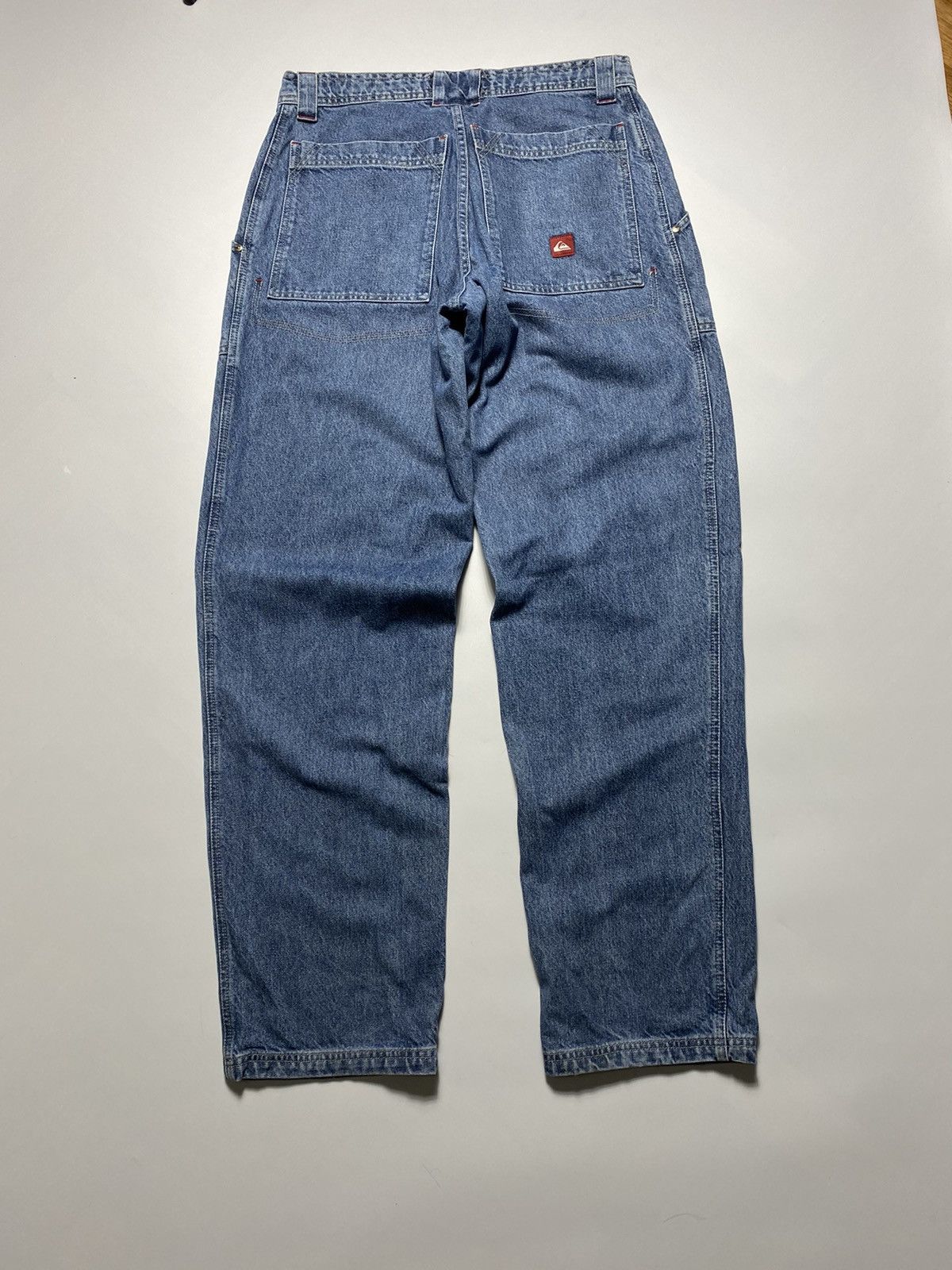 JNCO × Quiksilver × Vintage Vintage Quicksilver baggy rap oversized prison denim jeans Size US 31 - 5 Thumbnail