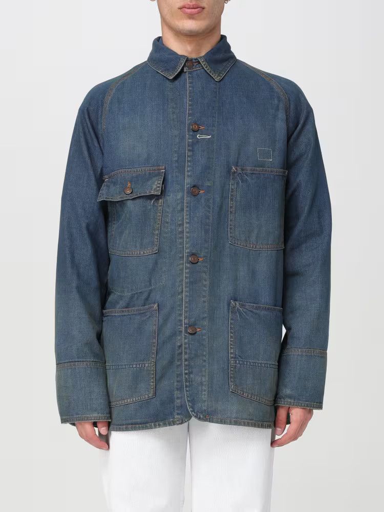 Maison Margiela o1y1124 Denim Jacket in Blue Size US M / EU 48-50 / 2 - 1 Thumbnail
