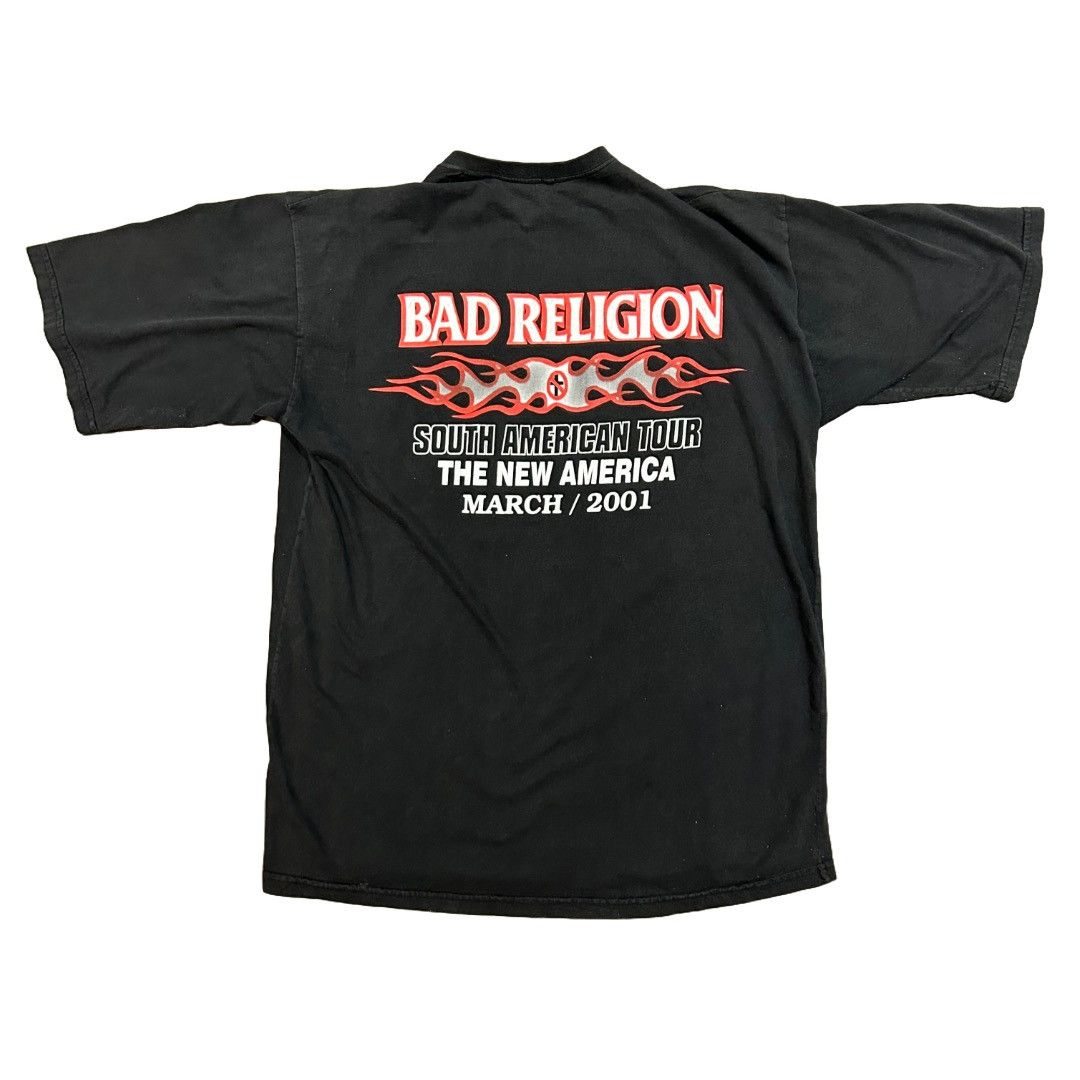 Band Tees × Vintage 2001 Bad Religion Tour Band Tee T Shirt Size Large Size US L / EU 52-54 / 3 - 3 Thumbnail
