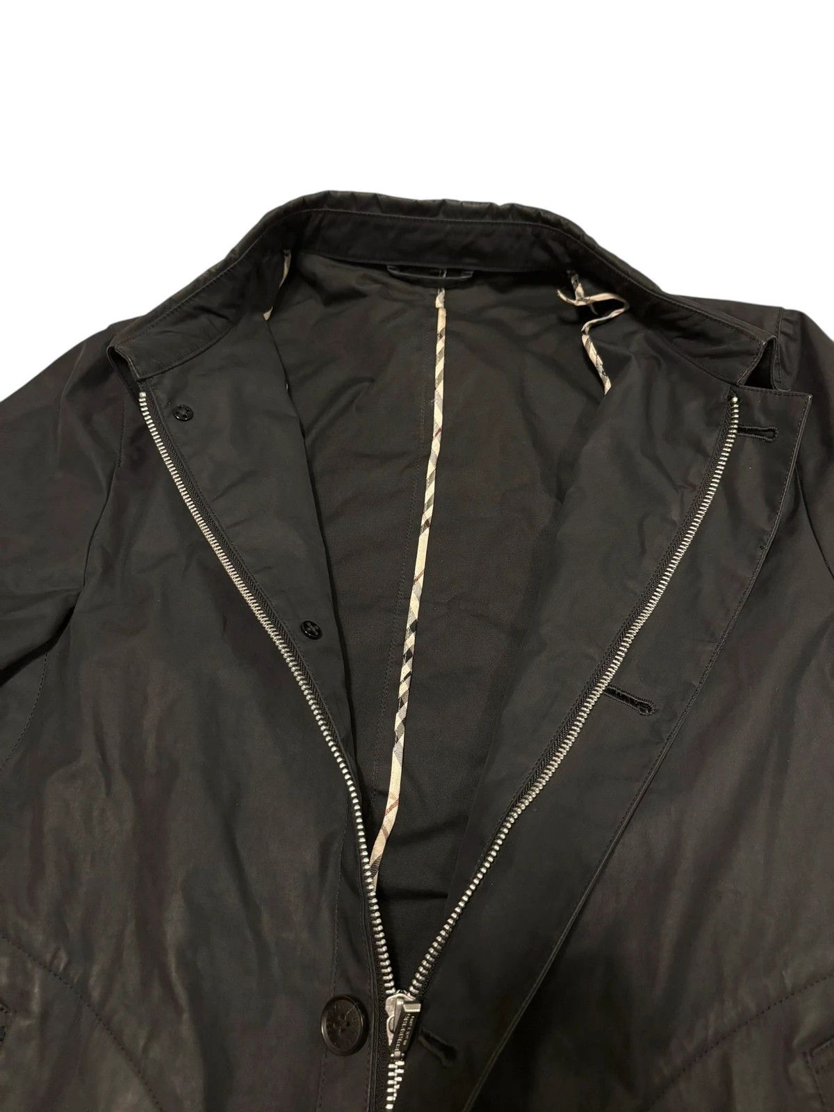 Burberry Burberry Black Label black denim trench coat Size US S / EU 44-46 / 1 - 6 Thumbnail
