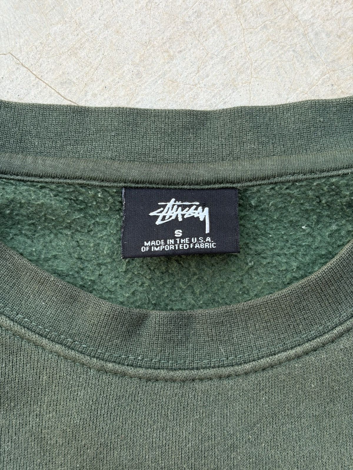 Stussy Vintage 00s Stussy Stock Logo Crewneck Sweatshirt Size US M / EU 48-50 / 2 - 4 Thumbnail