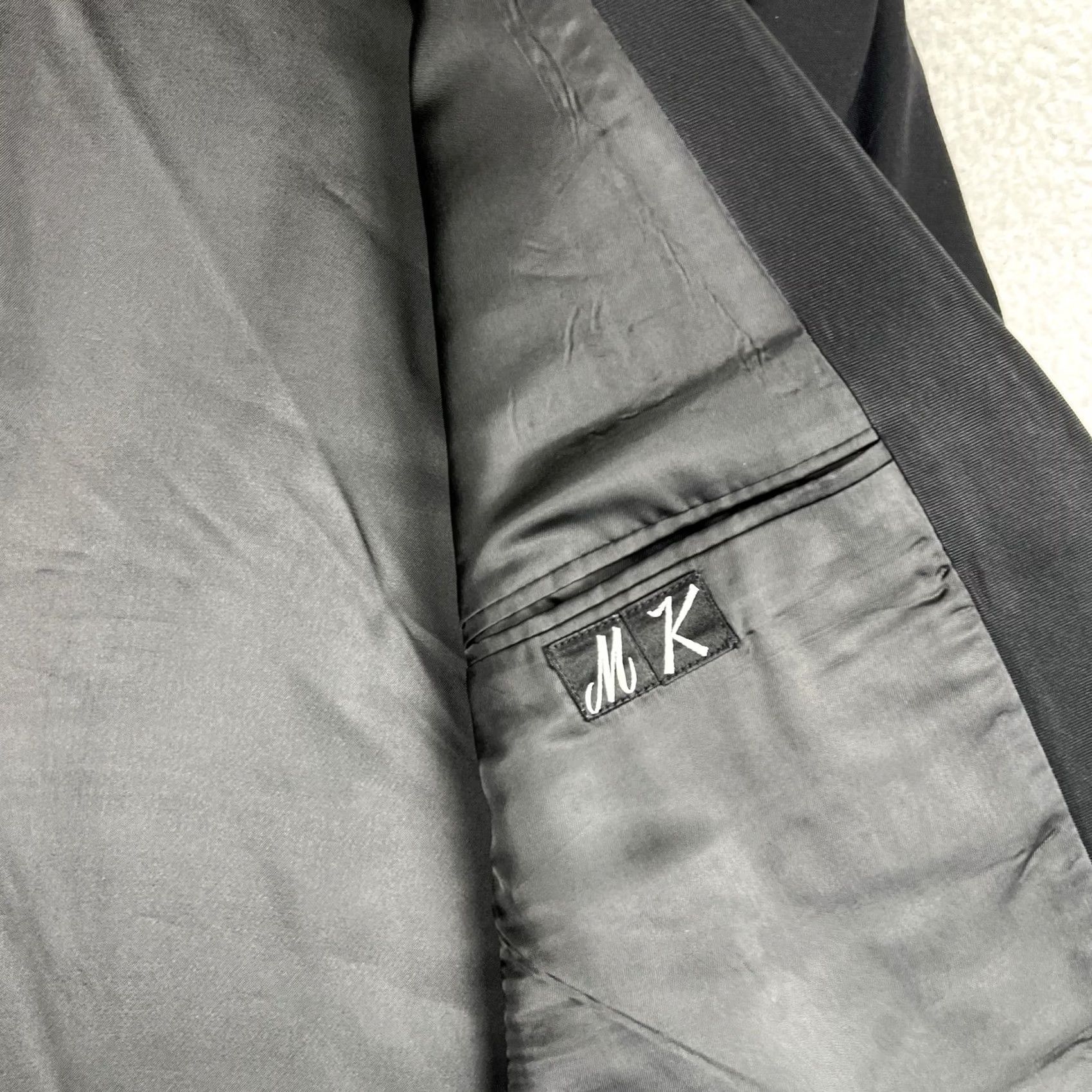 Giorgio Armani VINTAGE Giorgio Armani Mani Tuxedo Jacket 80s Black Wool 42 Long Men Size 42R - 4 Thumbnail