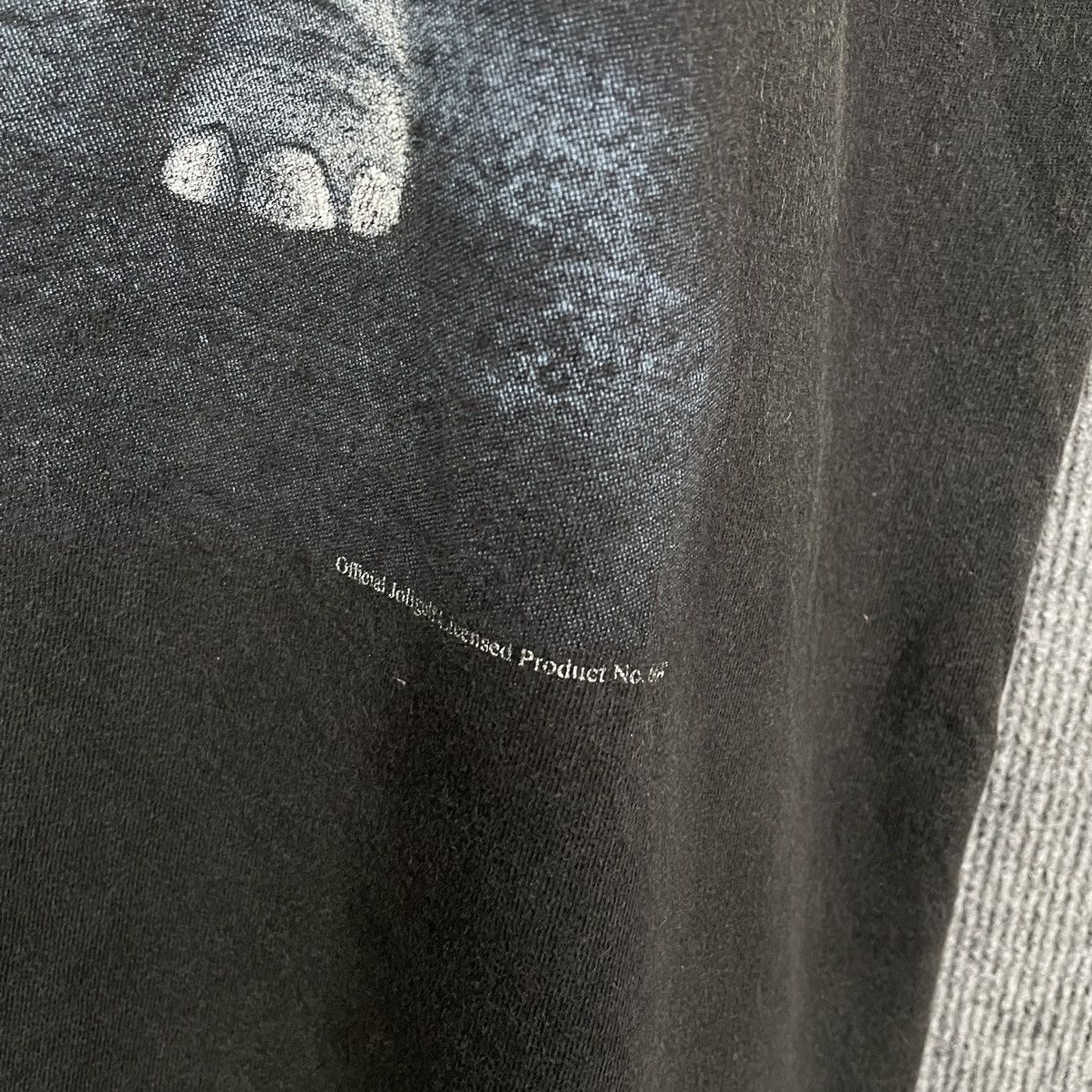 Vintage Vintage 1990s Thailand Elephant Art Faded Black T Shirt Size US L / EU 52-54 / 3 - 3 Thumbnail