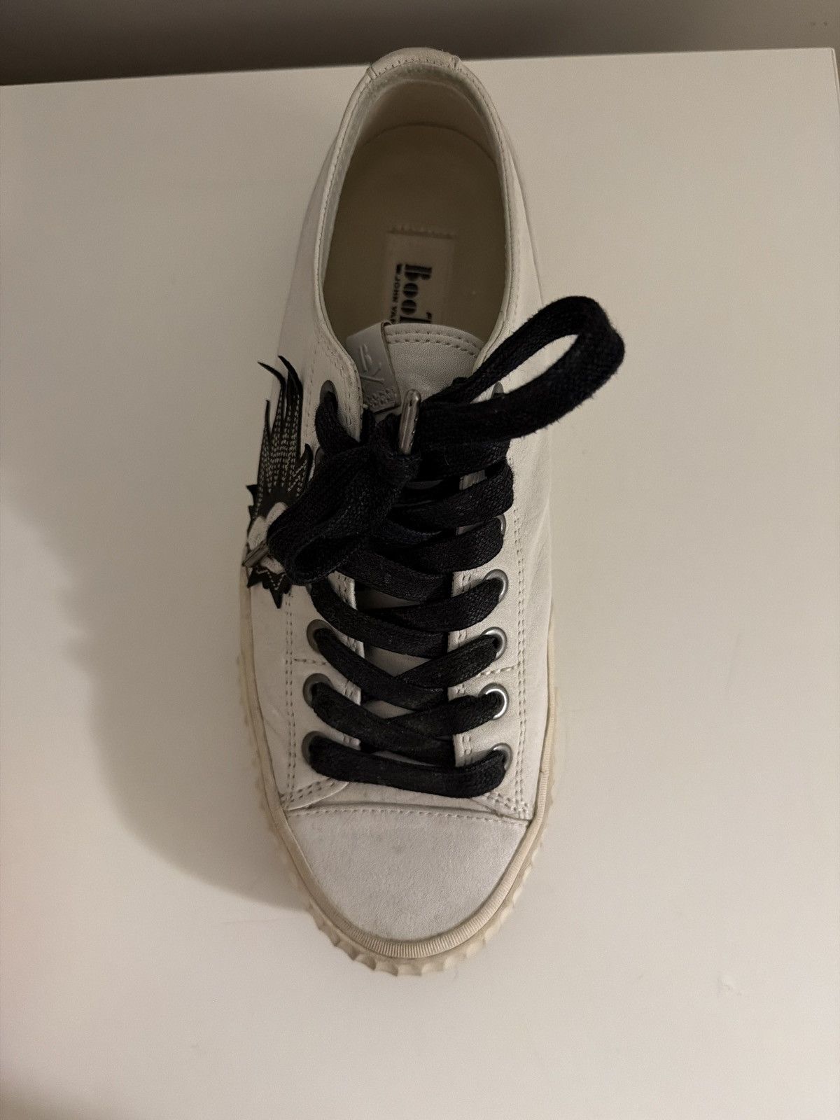 John Varvatos John Varvatos white vintage sneakers Size US 7 / EU 40 - 6 Thumbnail