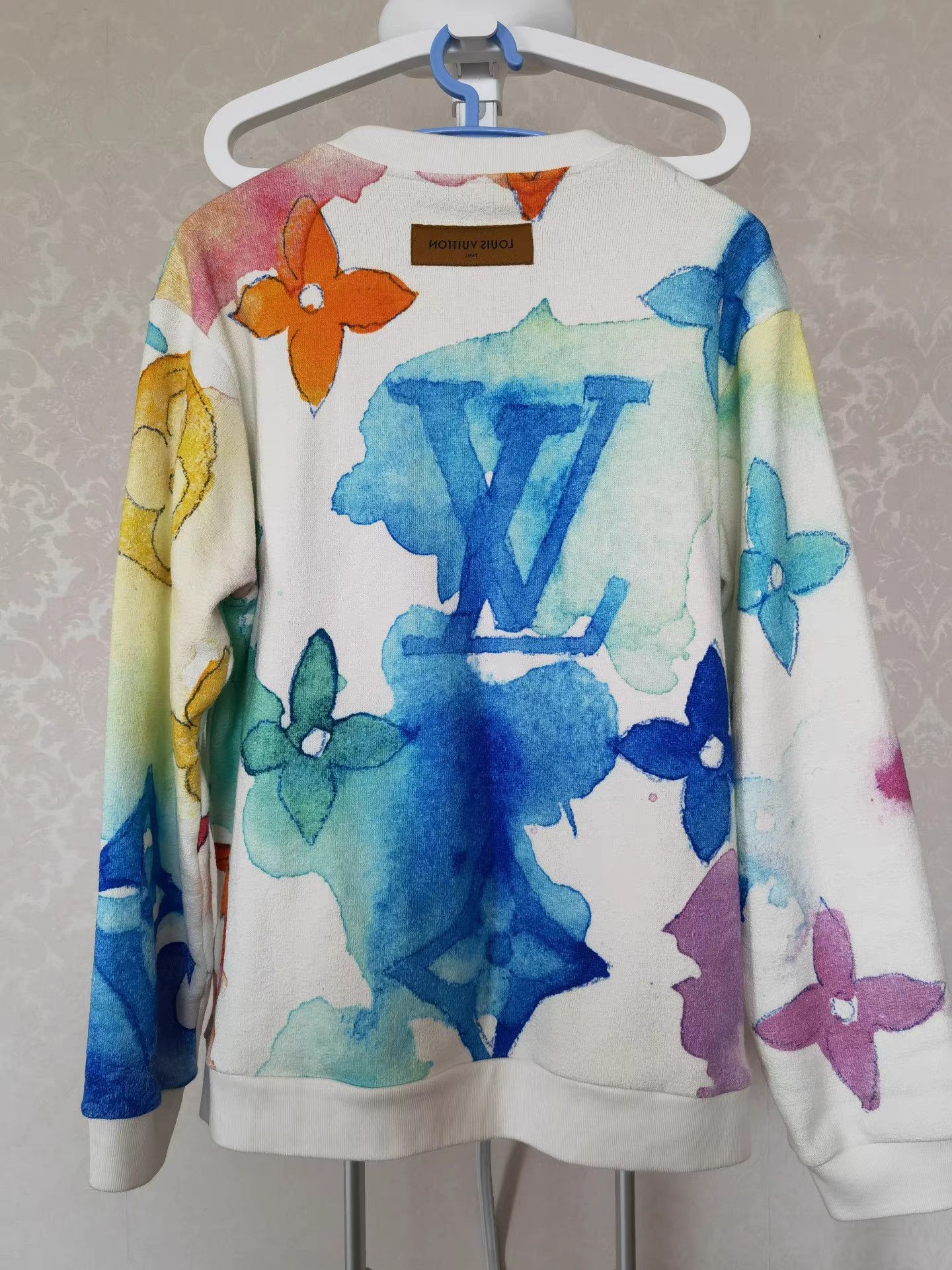 Louis Vuitton LV Ink Monogram Sweatshirt K17 Size US XL / EU 56 / 4 - 2 Thumbnail