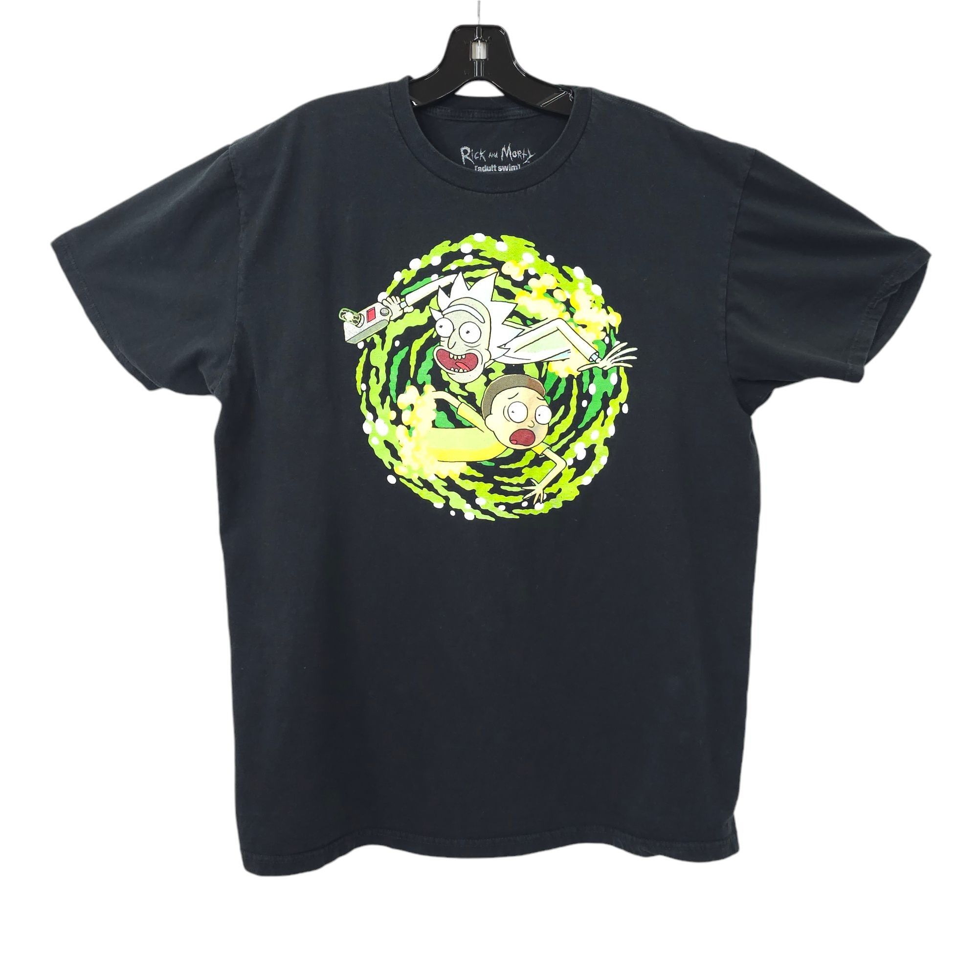 Ripple Junction Cartoon Network Rick Morty Portal Graphic T Shirt Mens XL Size US XL / EU 56 / 4 - 1 Thumbnail