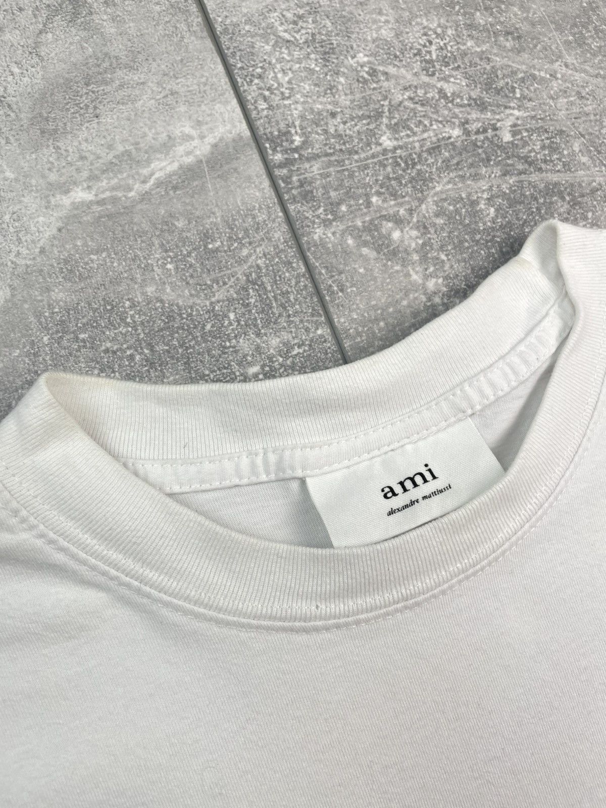 AMI AMI Paris T-shirt Heart Logo Size M / US 6-8 / IT 42-44 - 3 Thumbnail