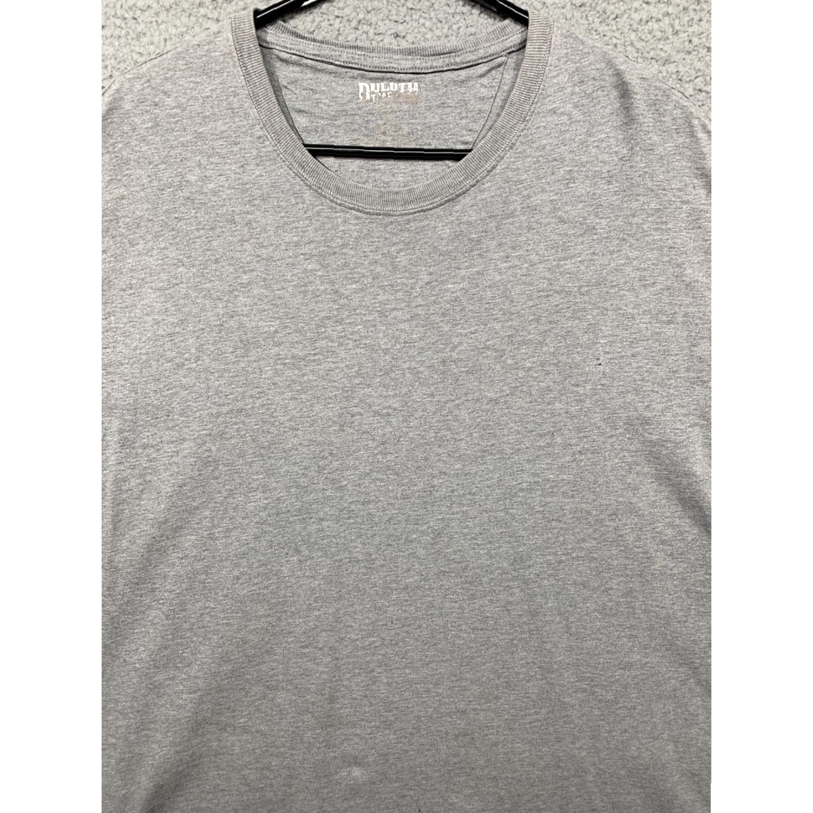Vintage Duluth Trading Co. T-Shirt Men’s 2XL Heavyweight Gray Workwear Shirt Mens Short Sleeve Crew Neck Size US XXL / EU 58 / 5 - 2 Thumbnail