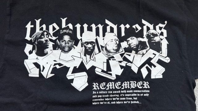 The Hundreds THE HUNDREDS Hip Hop is Dead Shirt 2004 Medium Size US M / EU 48-50 / 2 - 4 Thumbnail