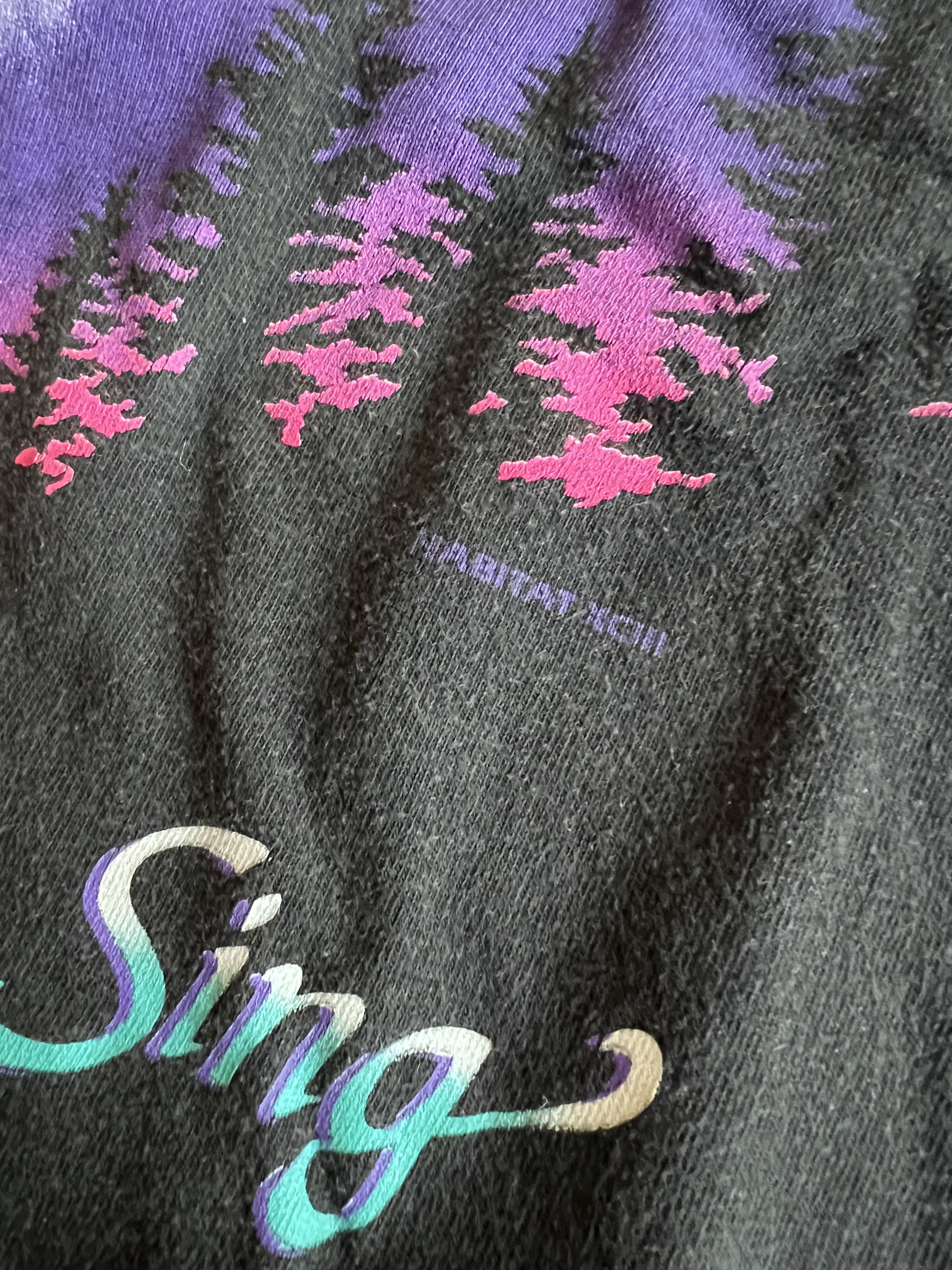 Habitat 1993 heaven and nature sing northern lights tee Jesus God Size US XL / EU 56 / 4 - 3 Thumbnail
