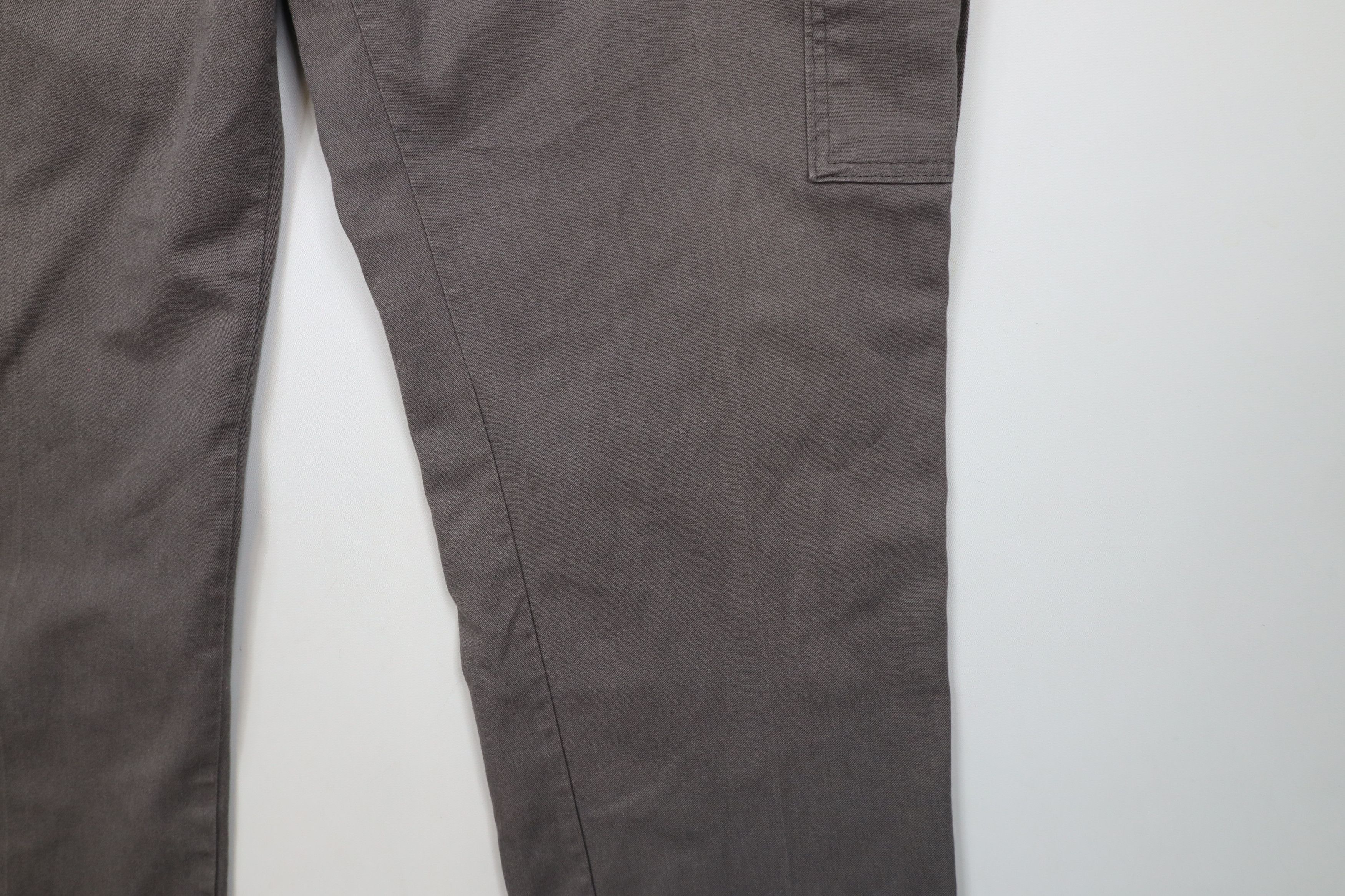 Dickies × Vintage Vintage Y2K Dickies Straight Wide Leg Cargo Pants Gray Size US 38 / EU 54 - 9 Thumbnail