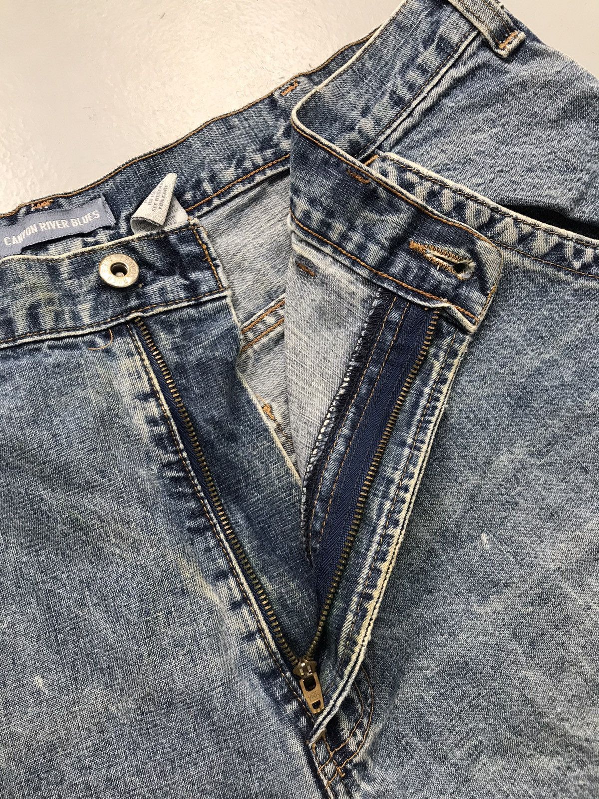 JNCO Vintage Canyon river blues carpenter jort Size US 36 / EU 52 - 6 Thumbnail