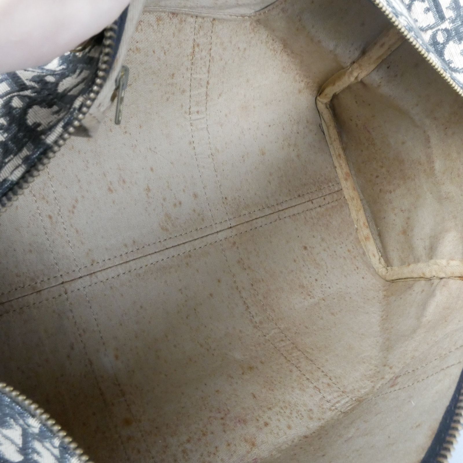 Dior Christian Dior Beige Trotter Monogram Duffle Bag Size ONE SIZE - 9 Thumbnail