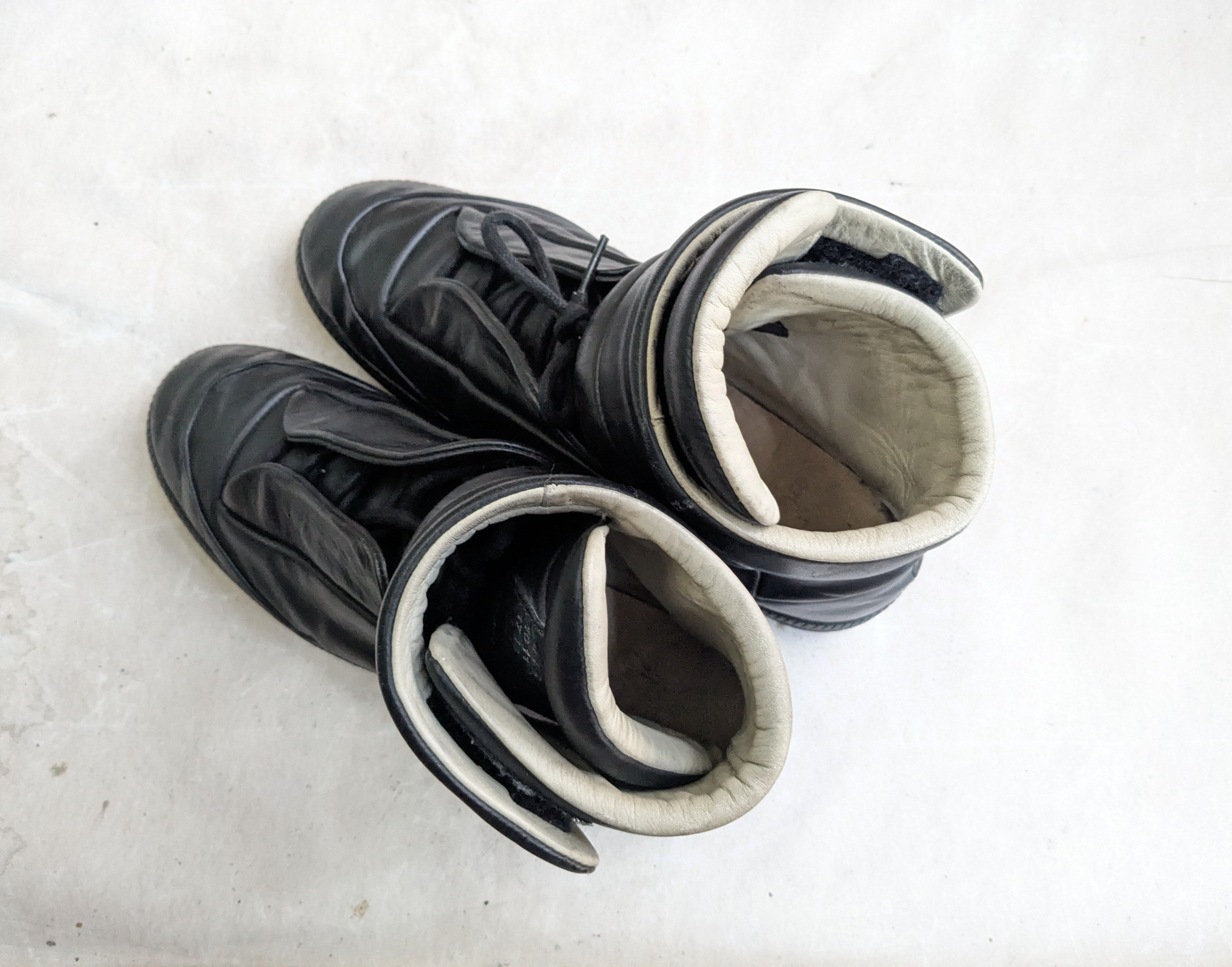 Maison Margiela Maison Margiela Futures Black 8 41 High Tops Leather Size US 8 / EU 41 - 18 Thumbnail