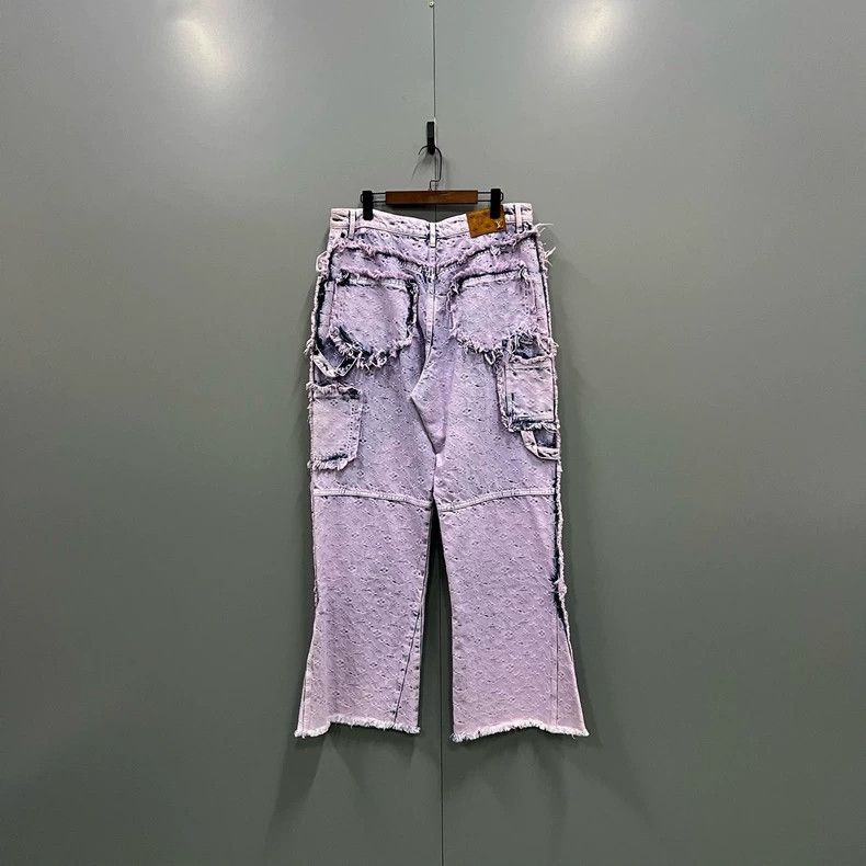 Louis Vuitton Louis Vuitton Pink washed lumberjack pants 2503-Nextarrow Size US 34 / EU 50 - 2 Thumbnail