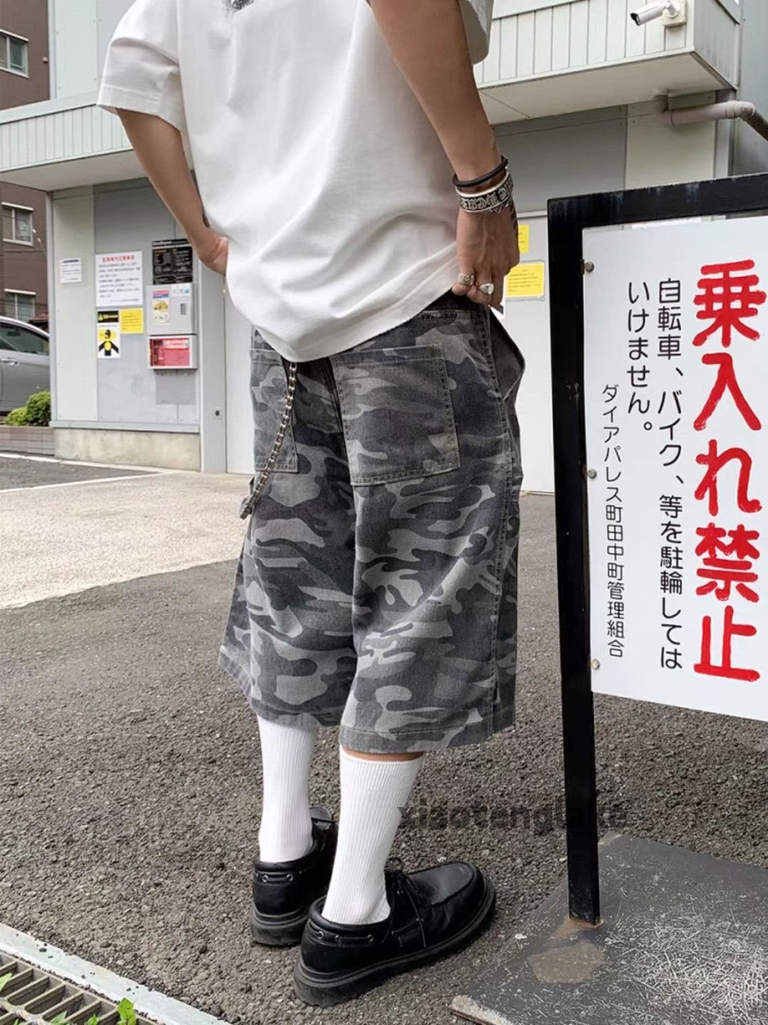 Designer × Japanese Brand × Vintage Unisex utility military outdoor skate carpenter shorts Size US 28 / EU 44 - 3 Thumbnail