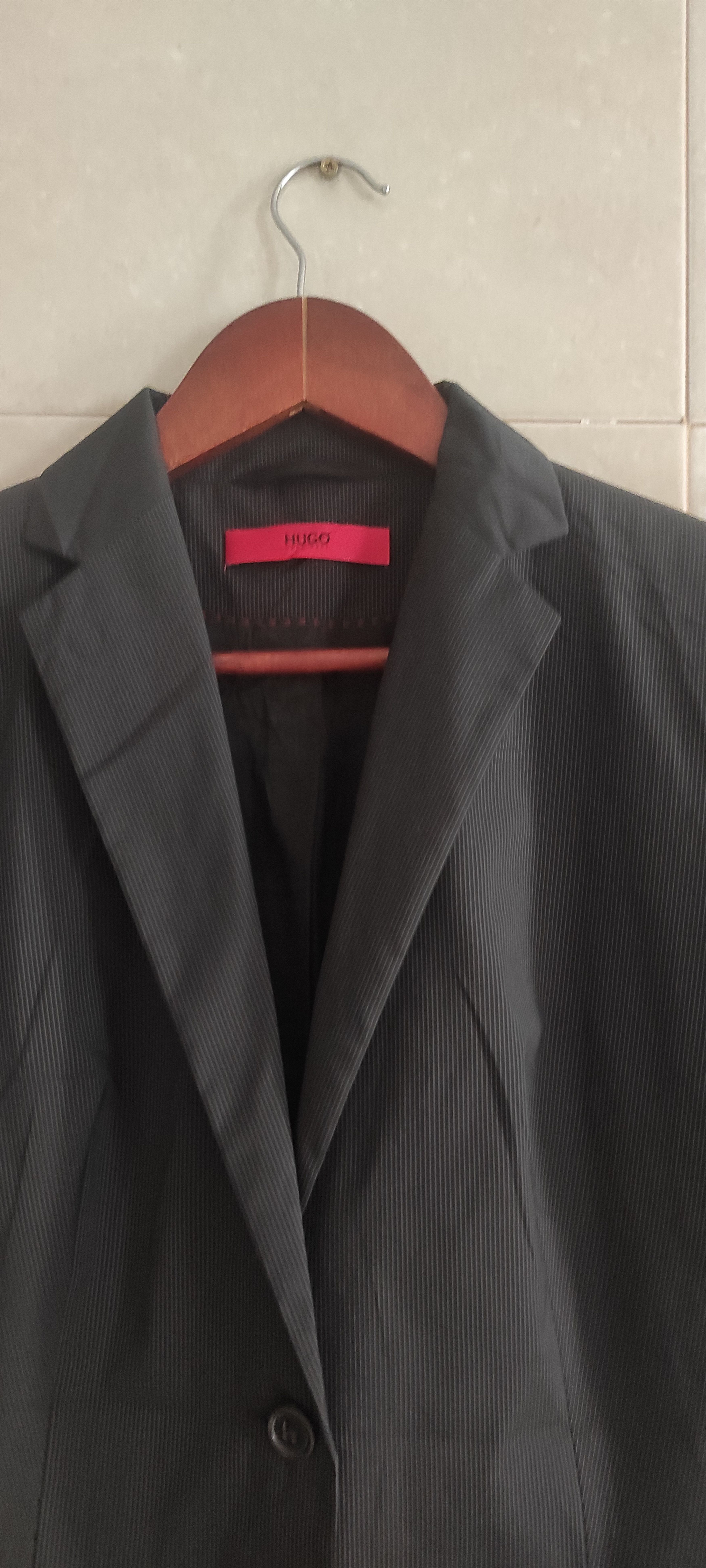 Hugo Boss Hugo Boss Amiesa Textured Striped Blazer Casual Looks Size M / US 6-8 / IT 42-44 - 6 Thumbnail