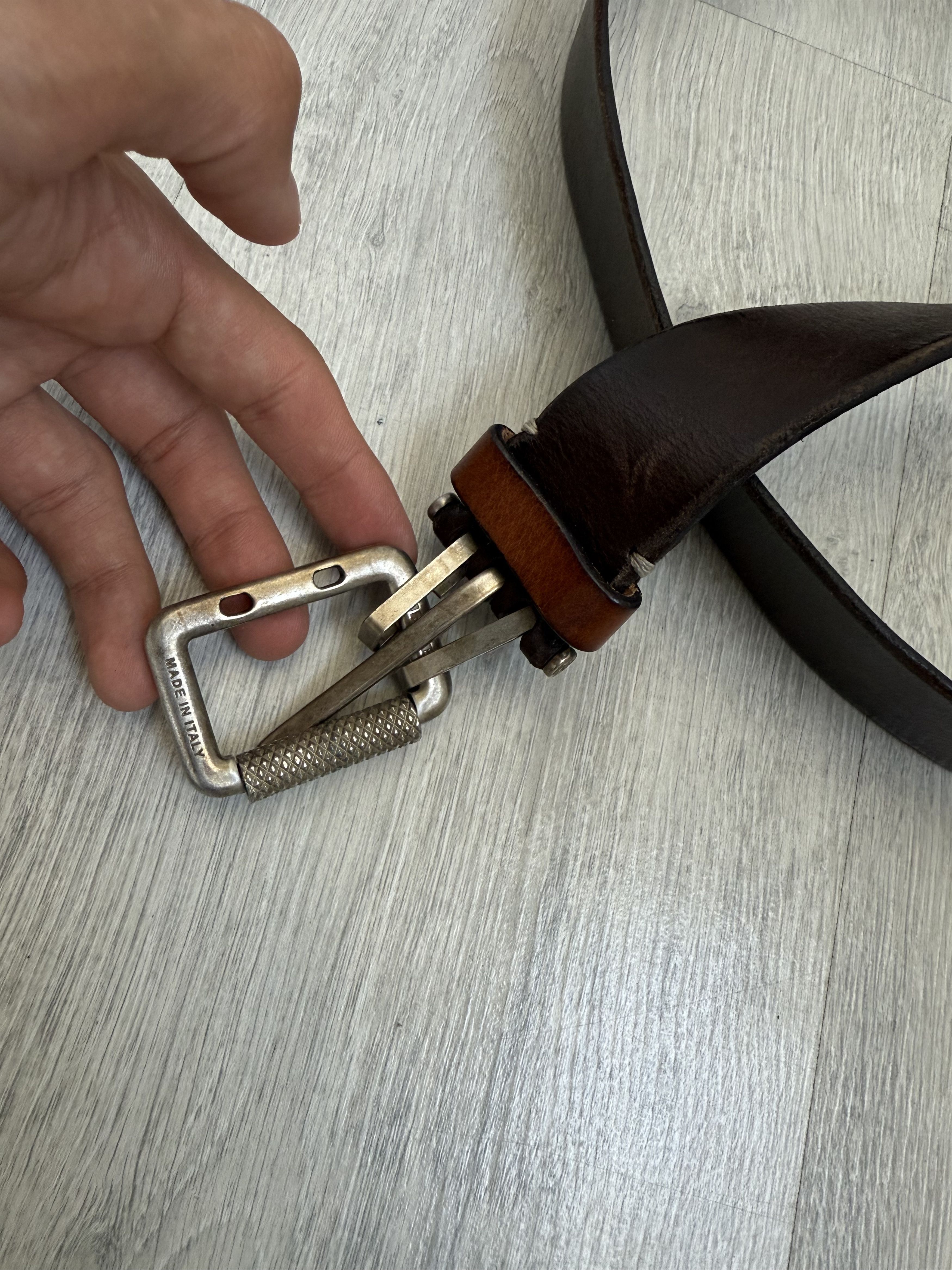 Diesel RARE Vintage Diesel cartridge loops cowboy leather belt Size ONE SIZE - 5 Thumbnail