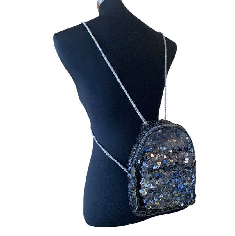 Vintage Vintage 90s Sequin Mini BackPack Size ONE SIZE - 4 Thumbnail