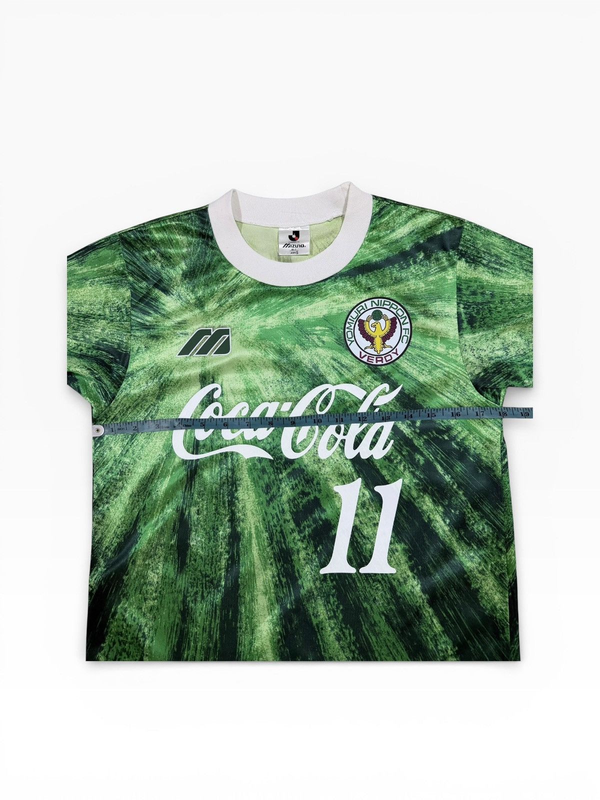 Vtg⚽️92-93 Mizuno Tokyo Verdy Kazuyoshi Miura#11 Jersey