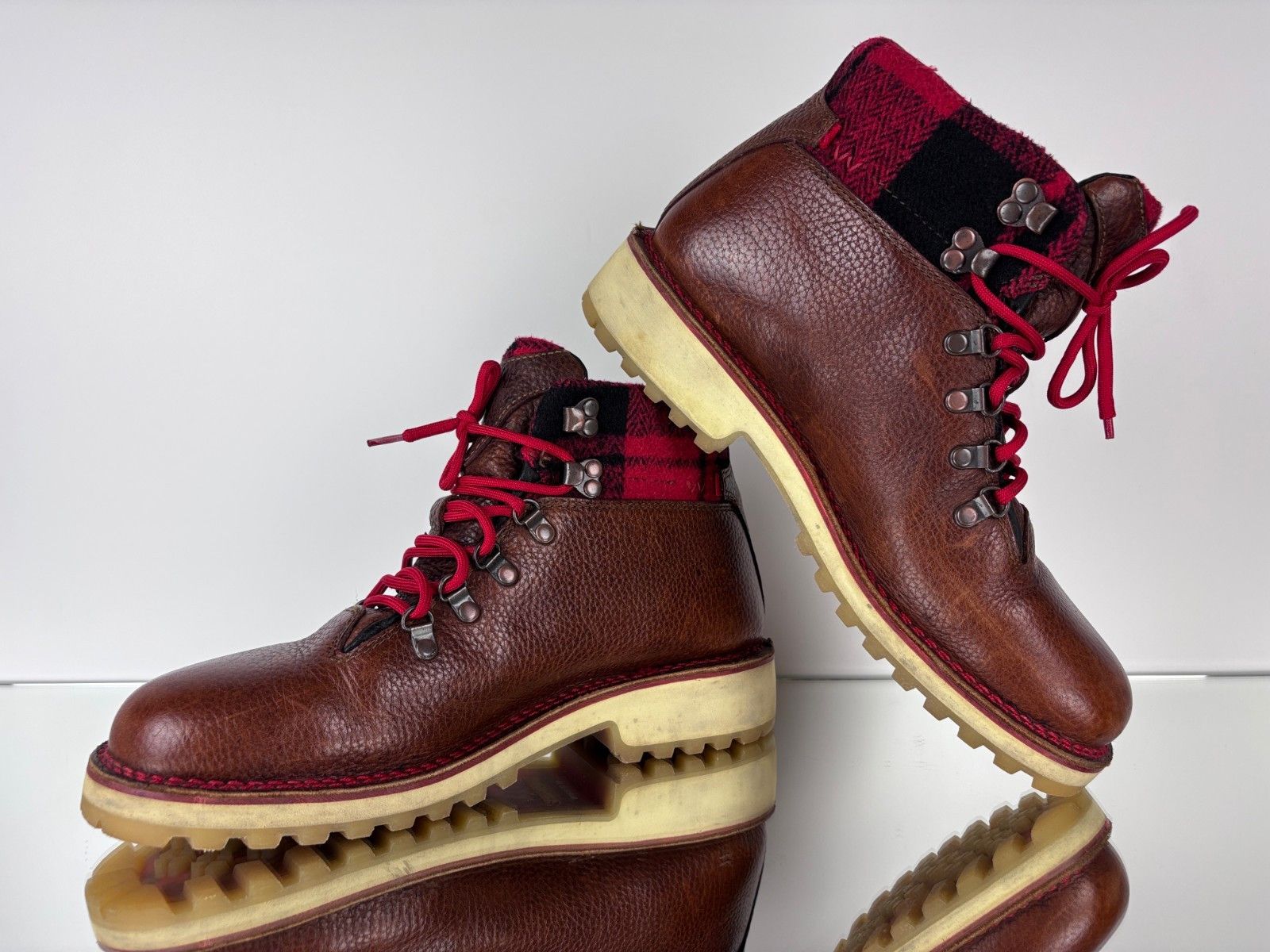 Wolverine Wolverine Lace Up Leather Boots Brown Size US 11 / EU 44 Size US 11 / EU 44 - 3 Thumbnail