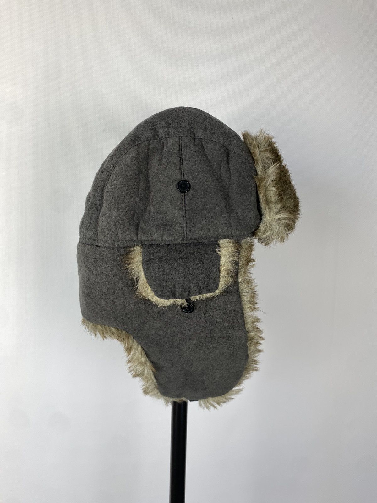 Hysteric Glamour × Japanese Brand Y2K American Vintage Fuzzy Hat Mohair Ushanka Beauty Beast Size ONE SIZE - 4 Thumbnail