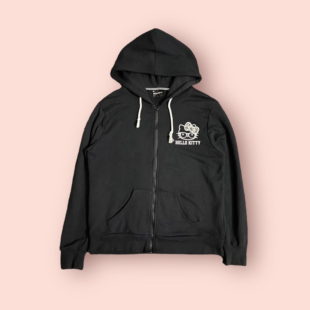 Cartoon Network × Japanese Brand VINTAGE HELLO KITTY HOODED ZIPPER SWEATSHIRT Size US M / EU 48-50 / 2 - 8 Thumbnail
