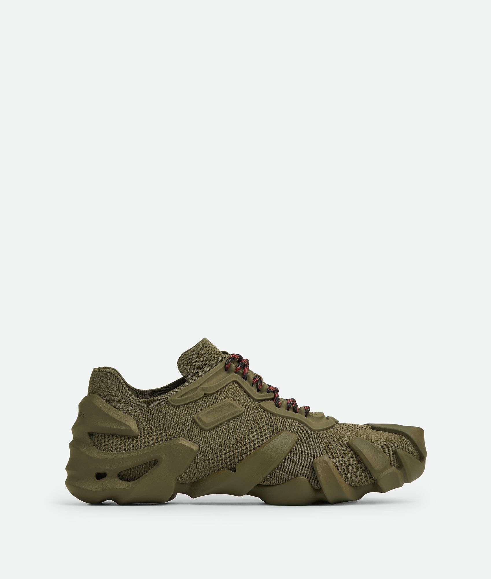 Bottega Veneta o1w1db10825 Flex Sneakers in Kaki/Olive Oil Size US 7 / EU 40 - 1 Thumbnail