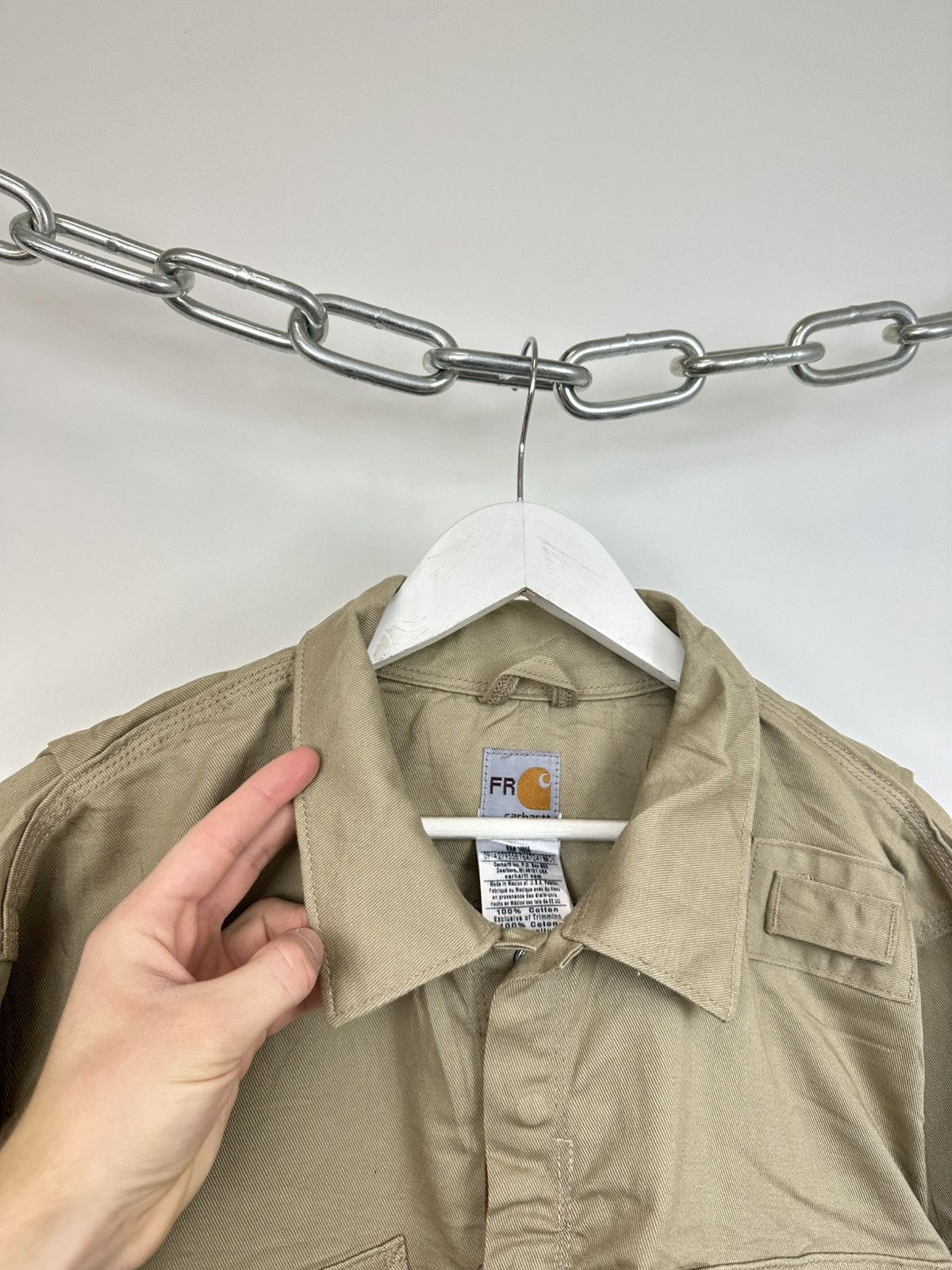 Carhartt Vintage Carhartt Flame Resistant Utility Work Detroit Jacket Size US XL / EU 56 / 4 - 5 Thumbnail