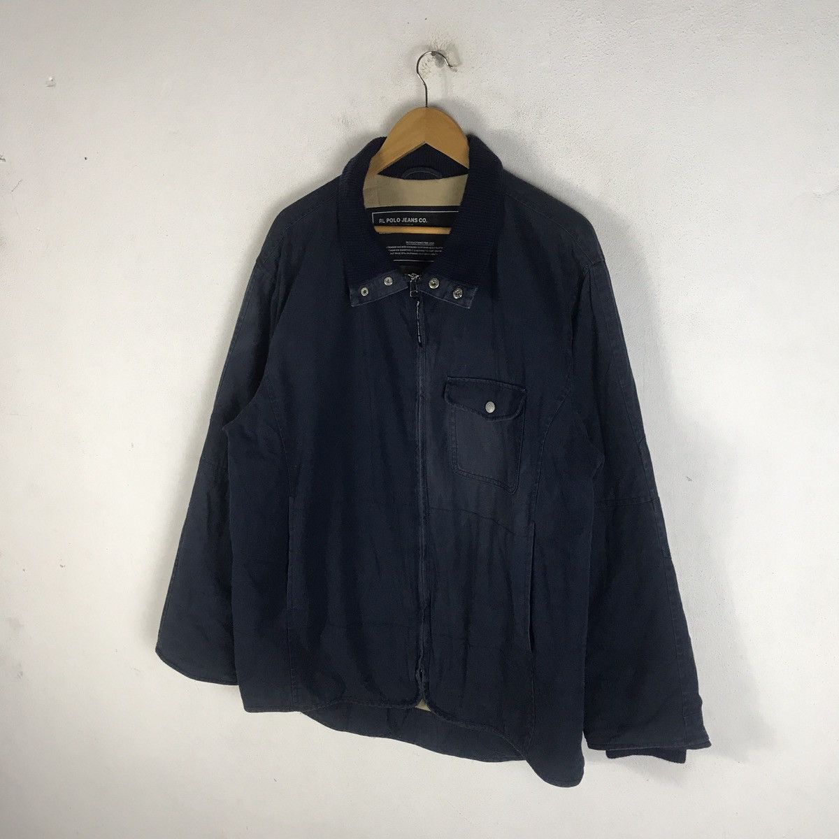 Ralph Lauren Polo Jeans Co. Ralph Lauren Indigo Canvas Work Jacket Size US L / EU 52-54 / 3 - 4 Thumbnail