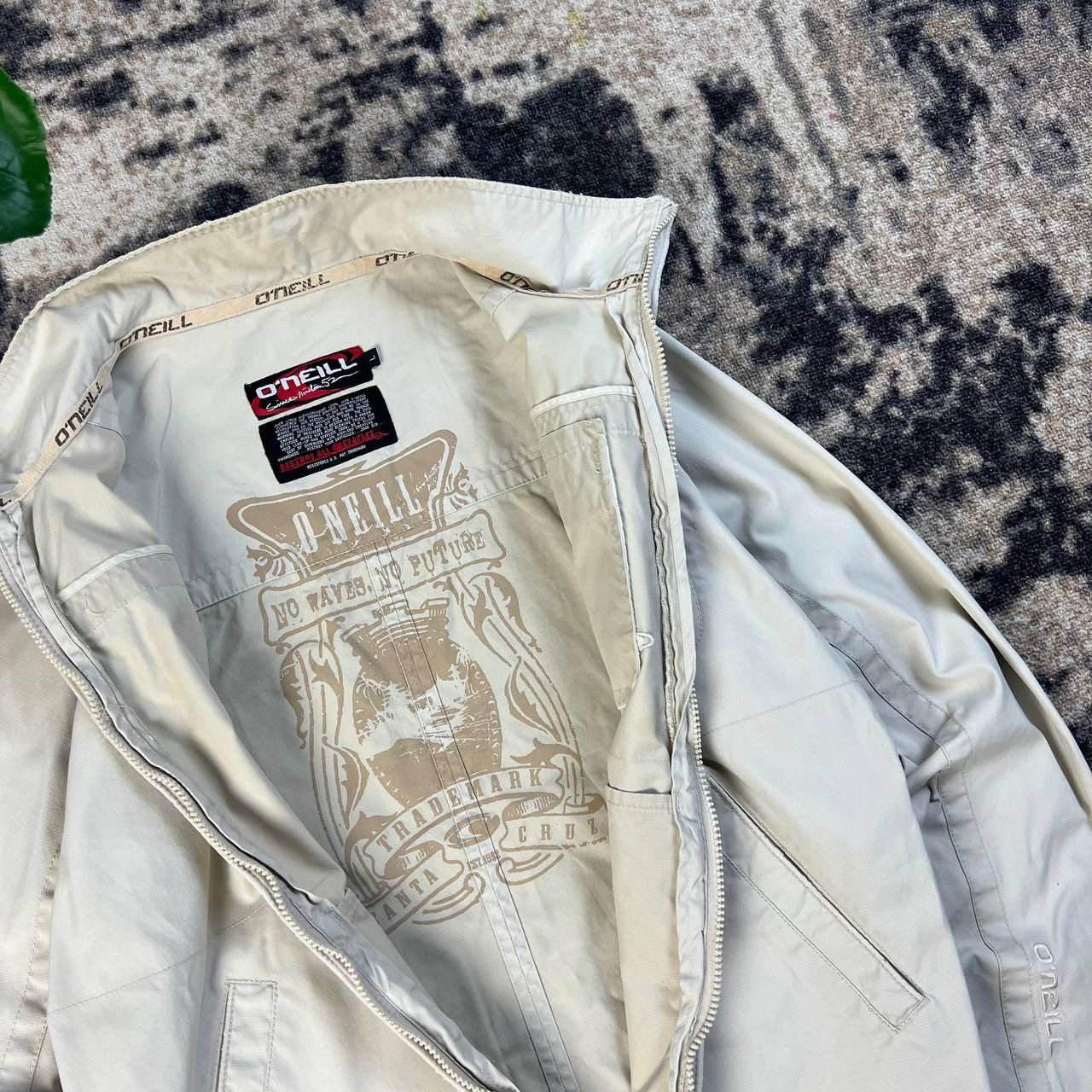 O'Neill Oneill Vintage Y2K Distressed Style Bomber Jacket Size US L / EU 52-54 / 3 - 7 Thumbnail
