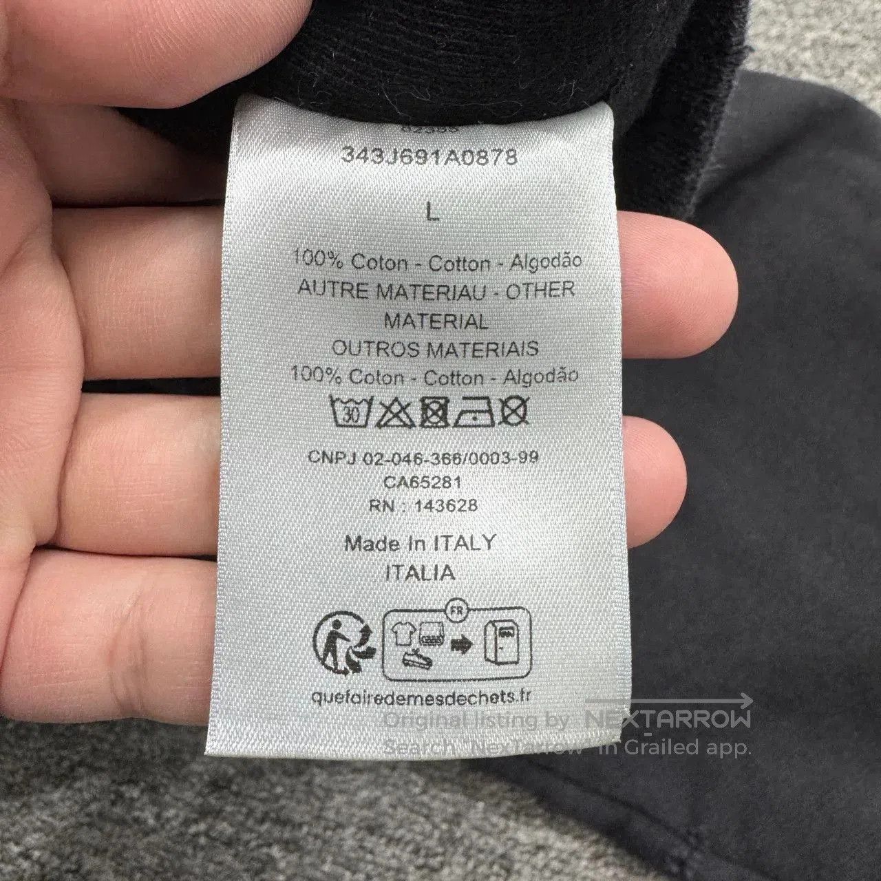 Dior vintage christian dior distressed hoodie. Size US L / EU 52-54 / 3 - 4 Thumbnail
