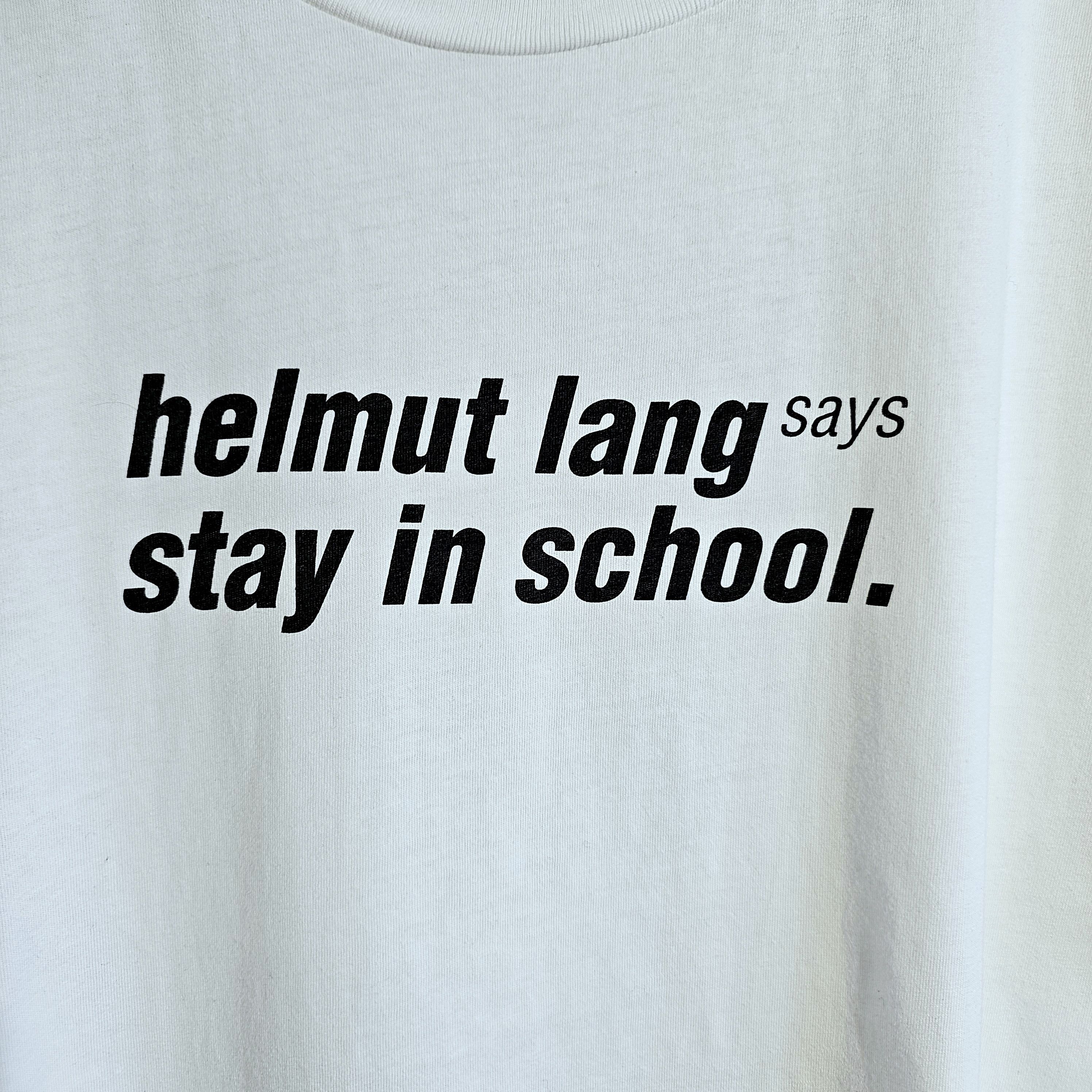 Helmut Lang × Vintage Helmut Lang oversize vintage white t-shirt Size US XXL / EU 58 / 5 - 3 Thumbnail
