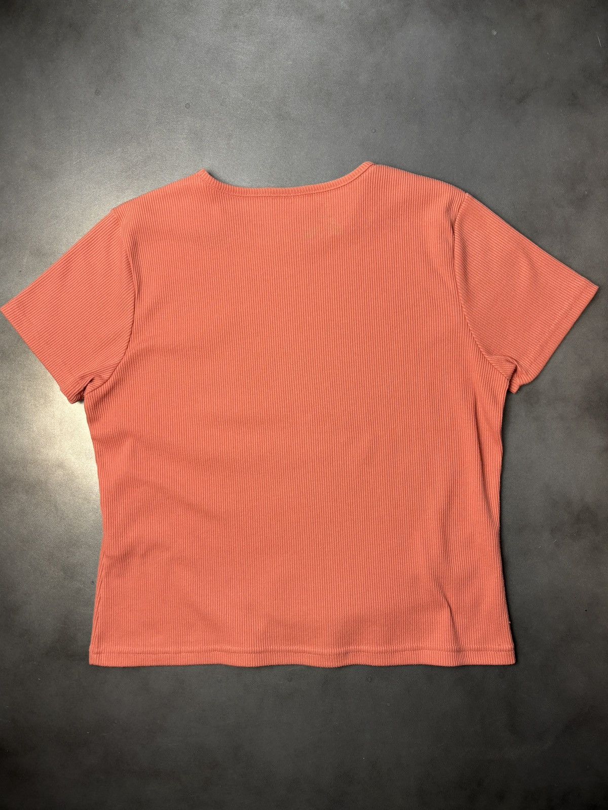 Vintage Y2K 2000s Vintage Tee Jil Sander Style Stretch Pleats Textur Size L / US 10 / IT 46 - 7 Thumbnail