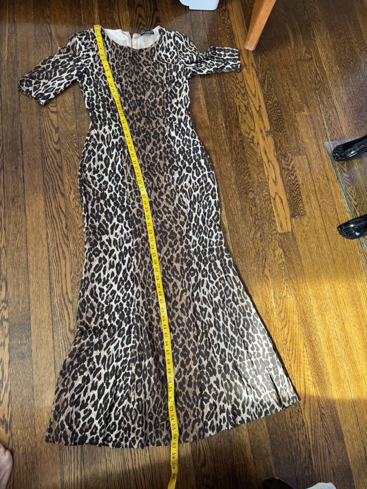 Dolce & Gabbana Dolce&Gabbana leopard print maxi dress Size M / US 6-8 / IT 42-44 - 14 Thumbnail