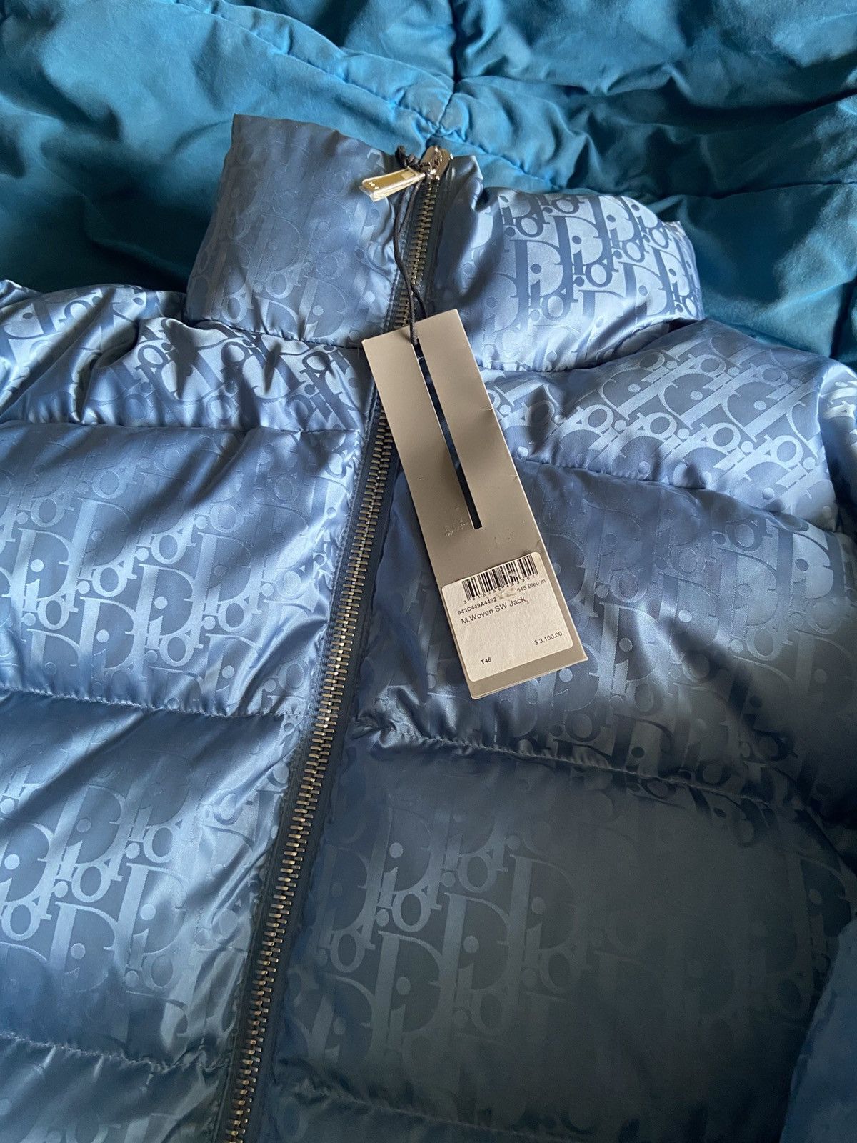 Dior Dior Oblique Blue Jacket Mens size 48/Medium Brand New Size US M / EU 48-50 / 2 - 13 Thumbnail