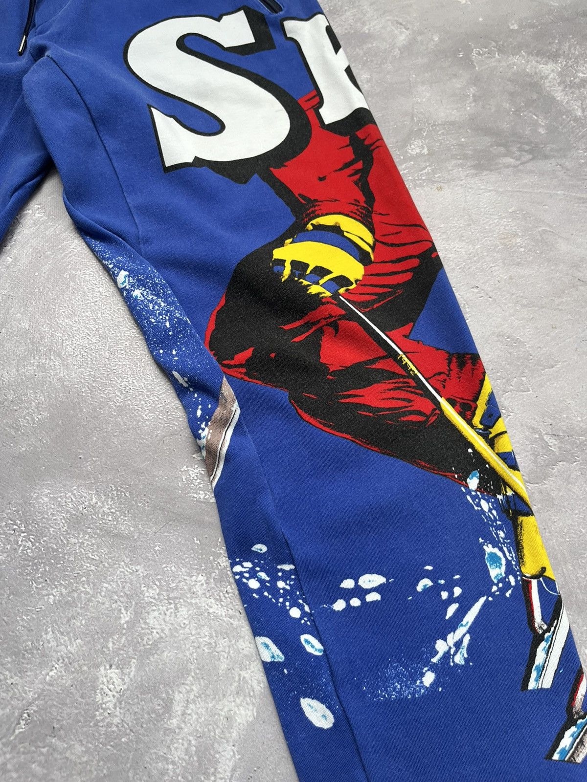 Polo Ralph Lauren Polo Active by Polo Ralph Lauren Ski 92 Sweatpants Blue Size US 30 / EU 46 - 5 Thumbnail